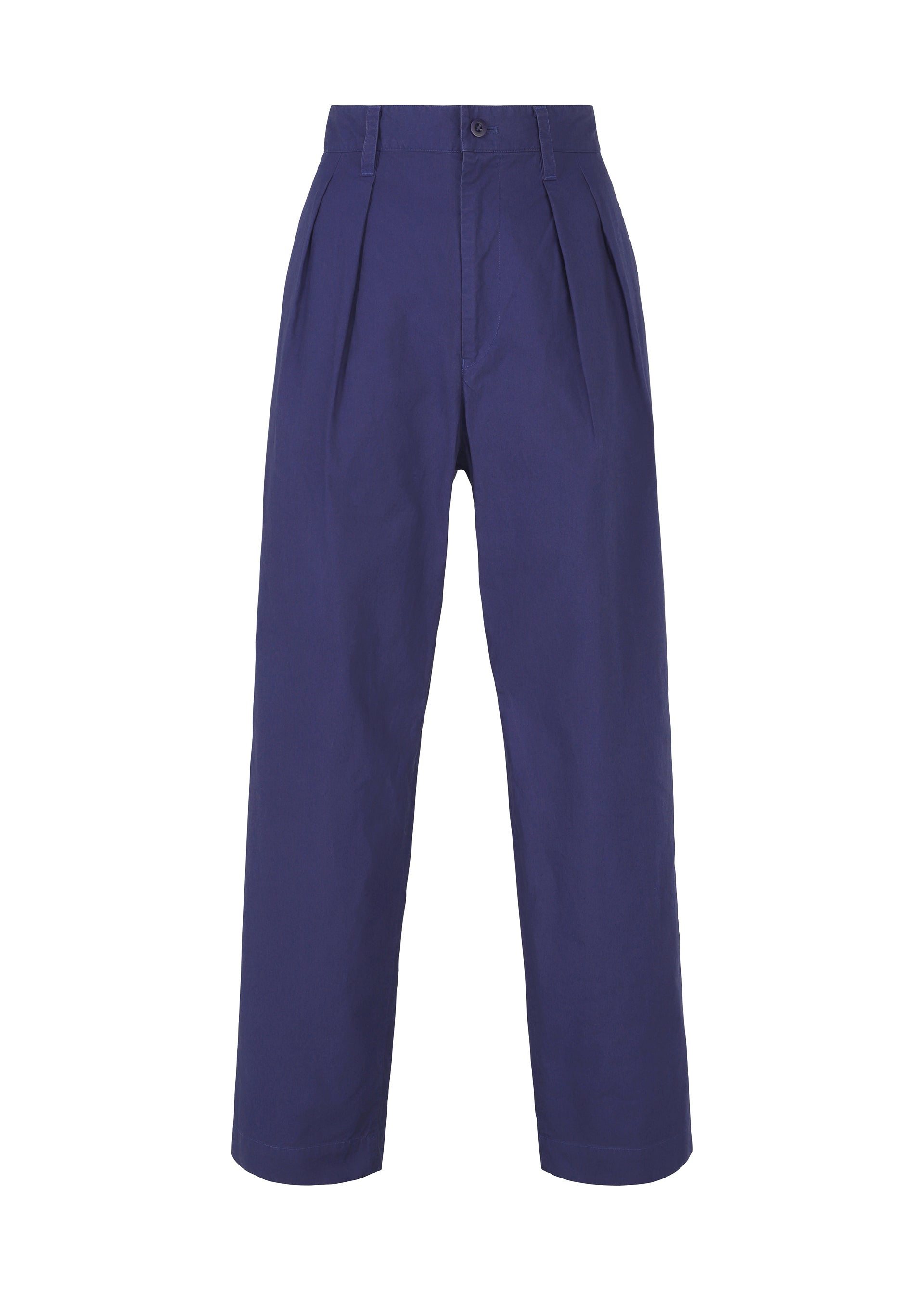 A product shot of the IM MEN LIGHT COTTON trousers in blue (72).