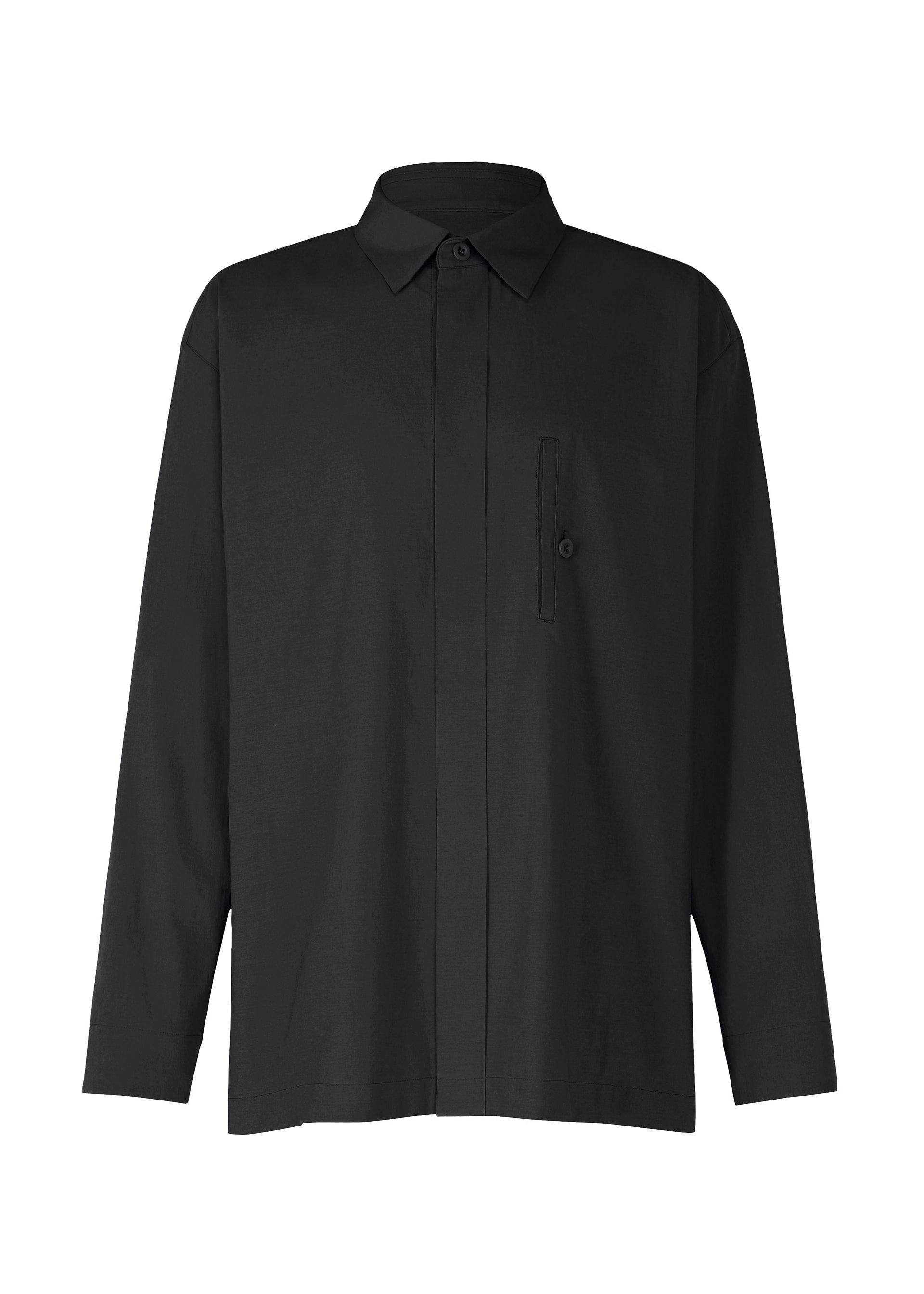 A product shot of the IM MEN WHITE SHIRT shirt in black.