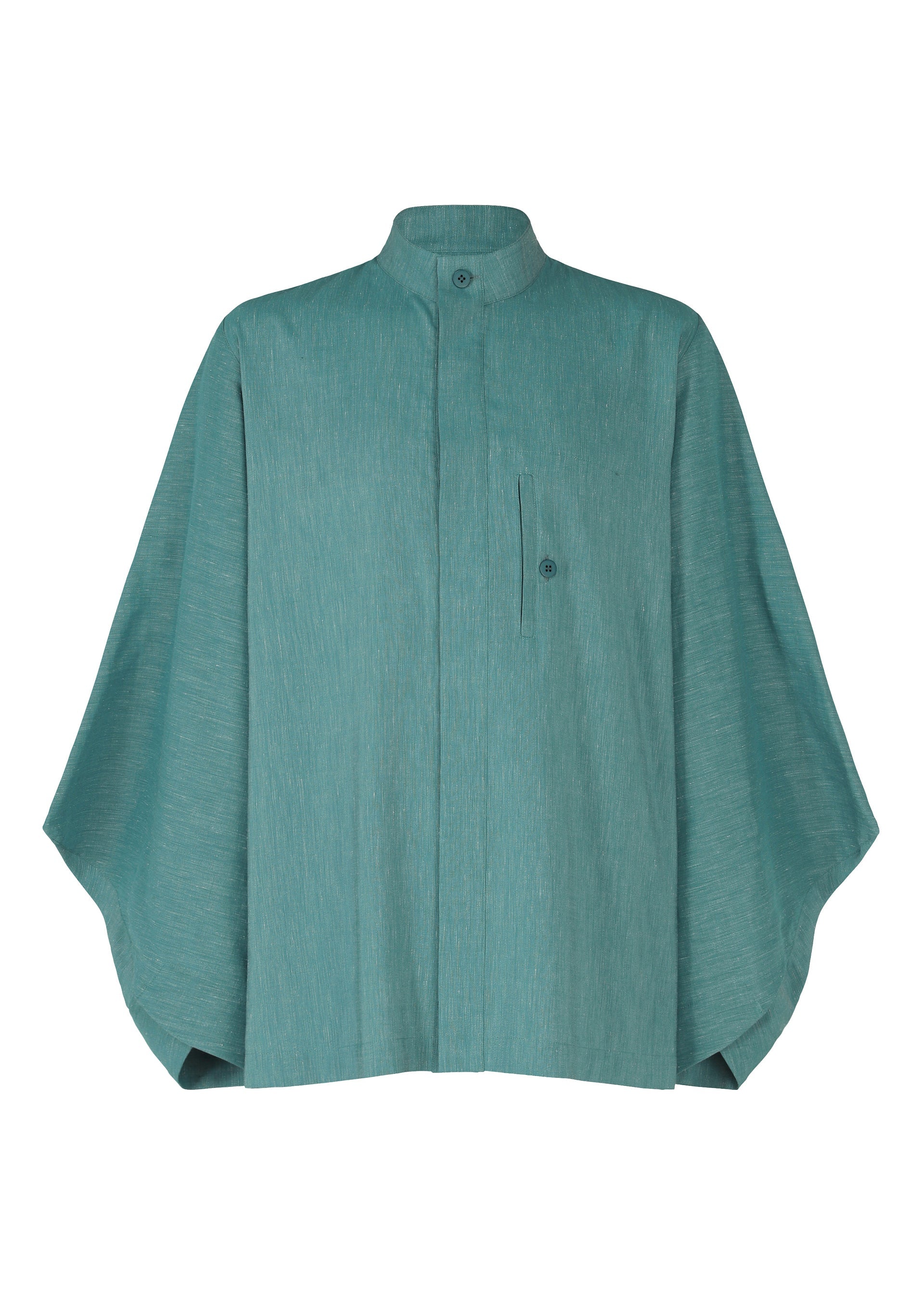 A product shot of the IM MEN HYBRID SHIRT shirt in indigo blue (79).