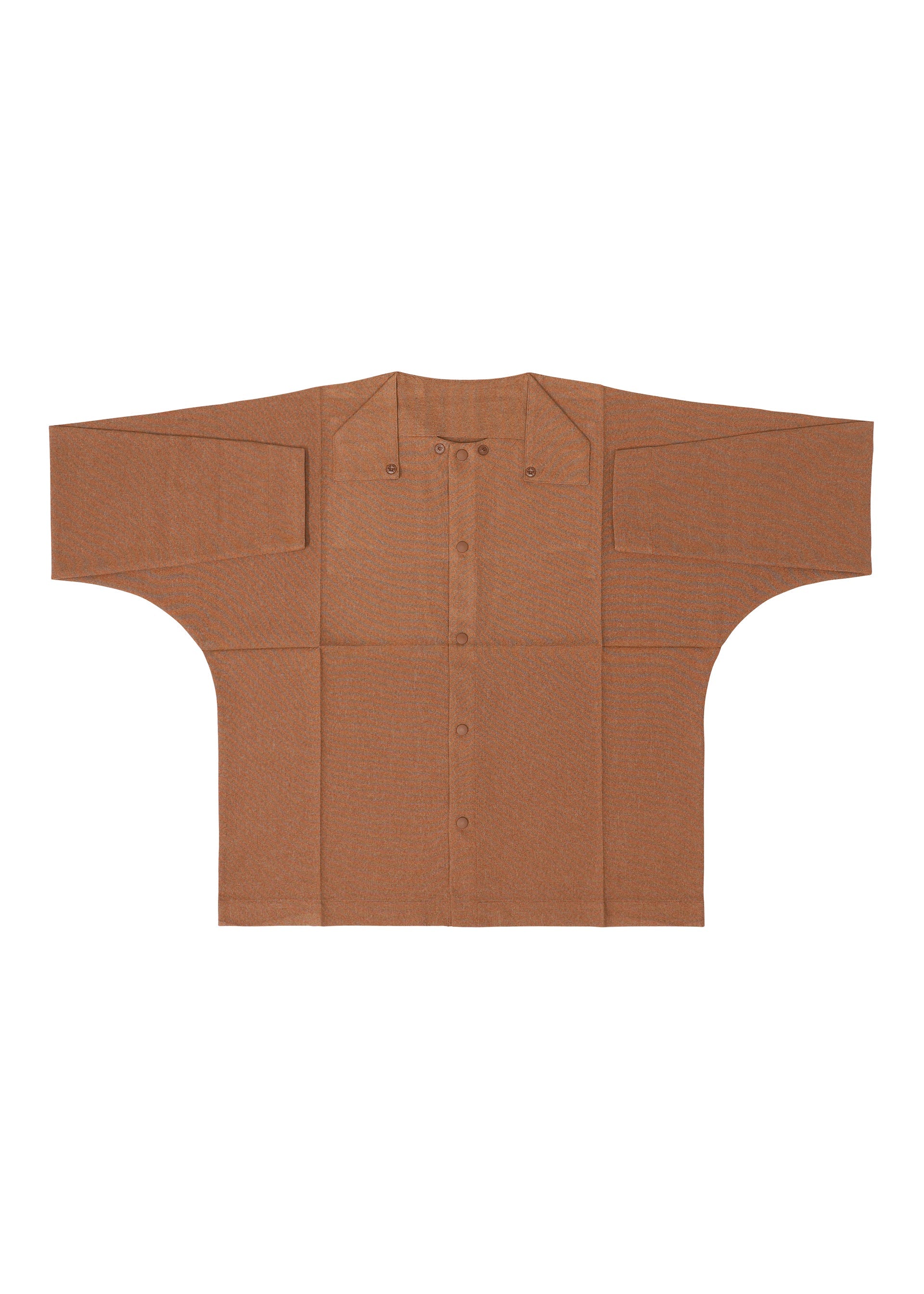 A detail shot of the IM MEN WOOL LIKE COMPACT SHIRT shirt.
