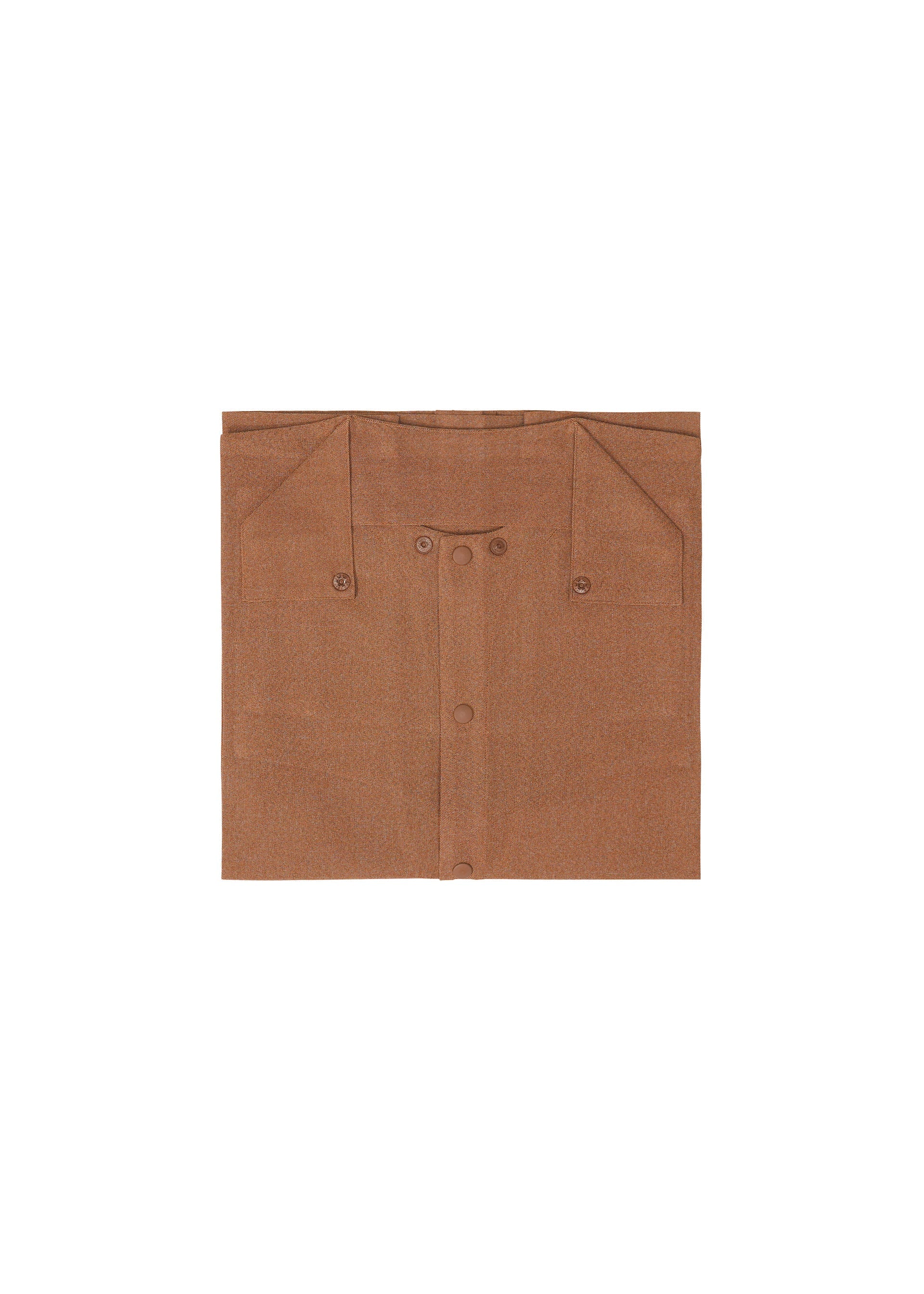A detail shot of the IM MEN WOOL LIKE COMPACT SHIRT shirt.
