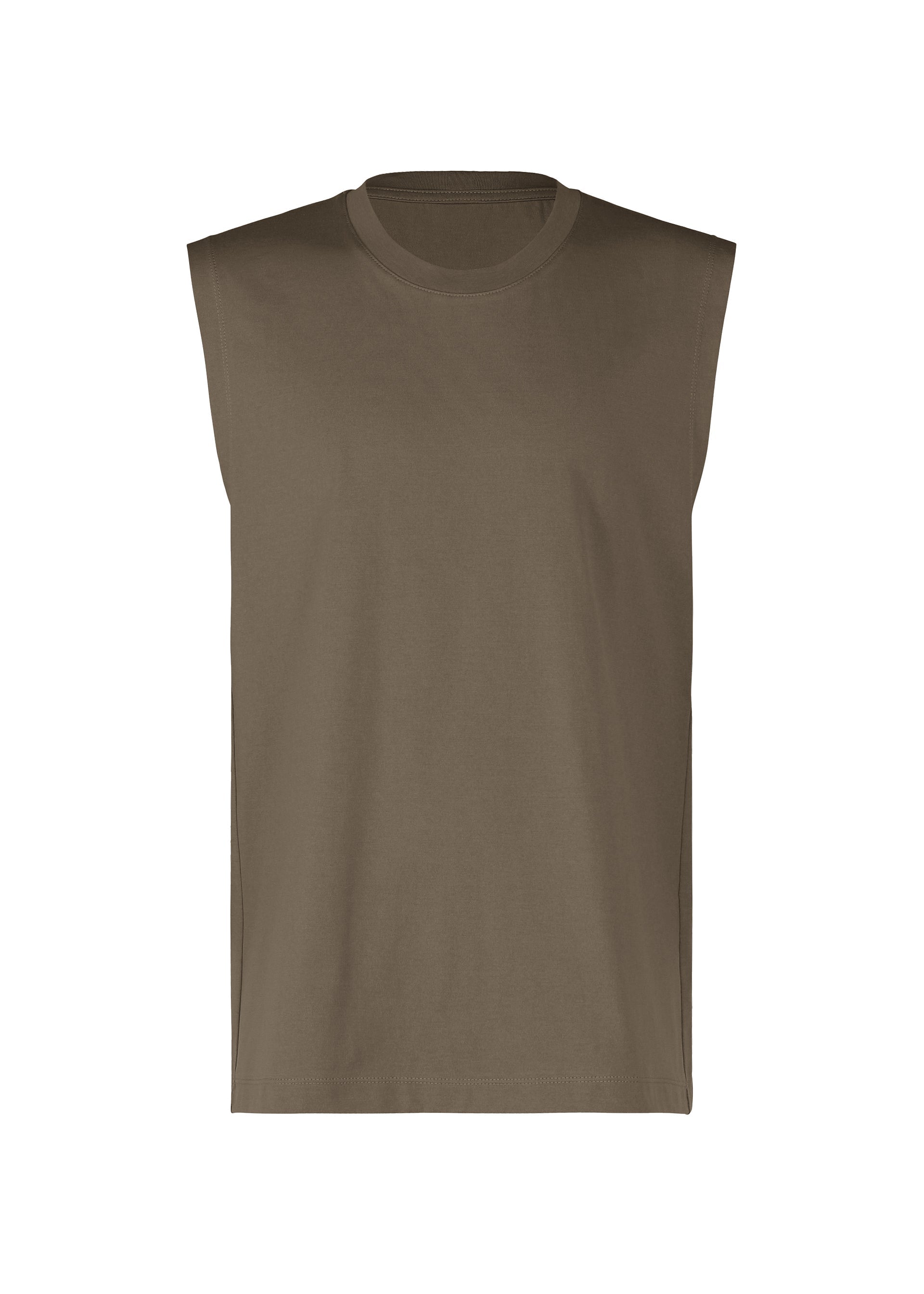 A product shot of the IM MEN 60/2 JERSEY STITCH top in charcoal grey.