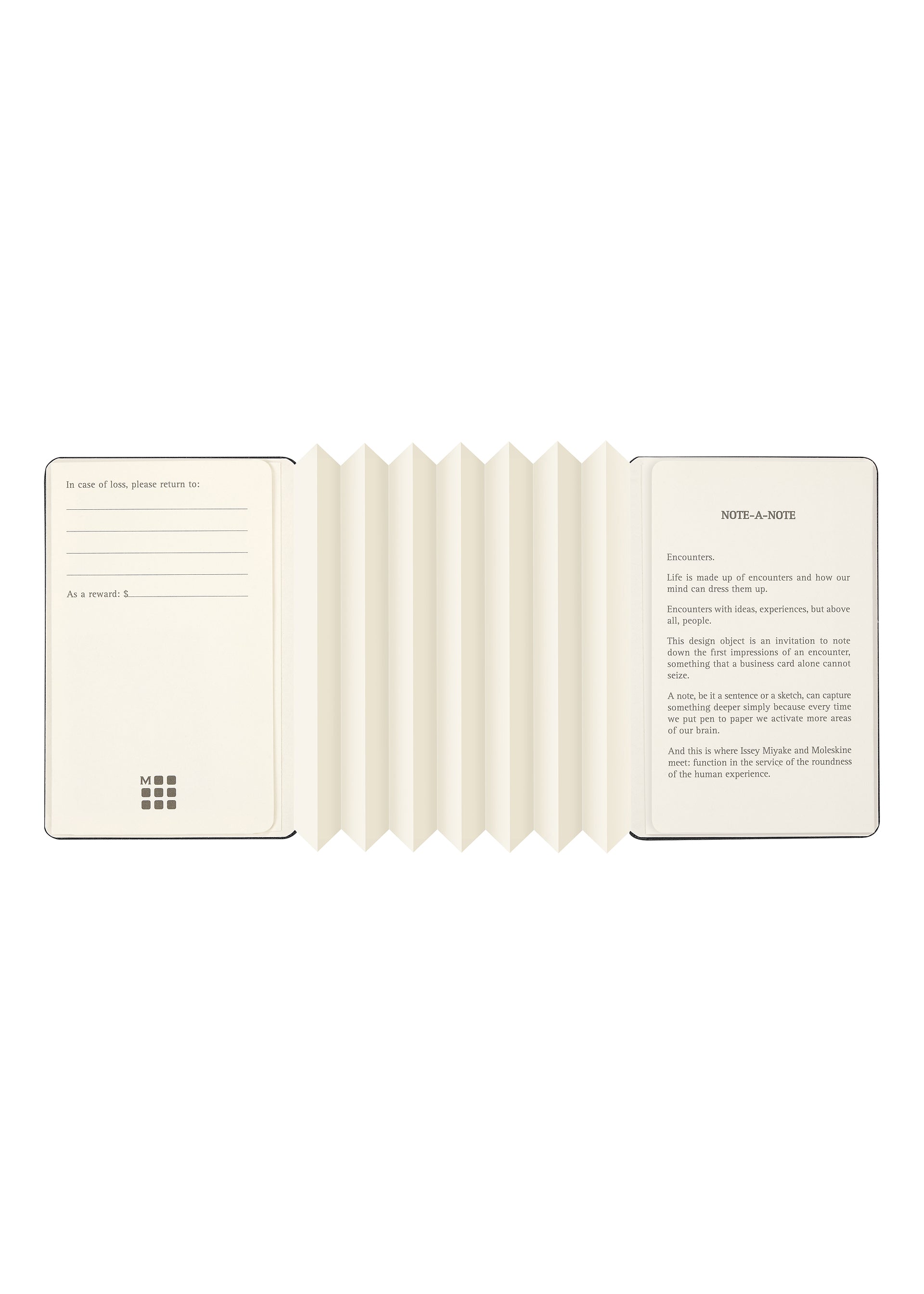 NOTE-A-NOTE Card Holder Black