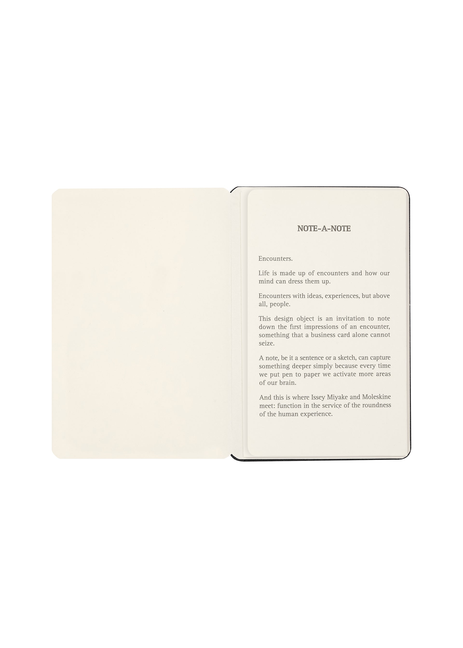 NOTE-A-NOTE Card Holder Black