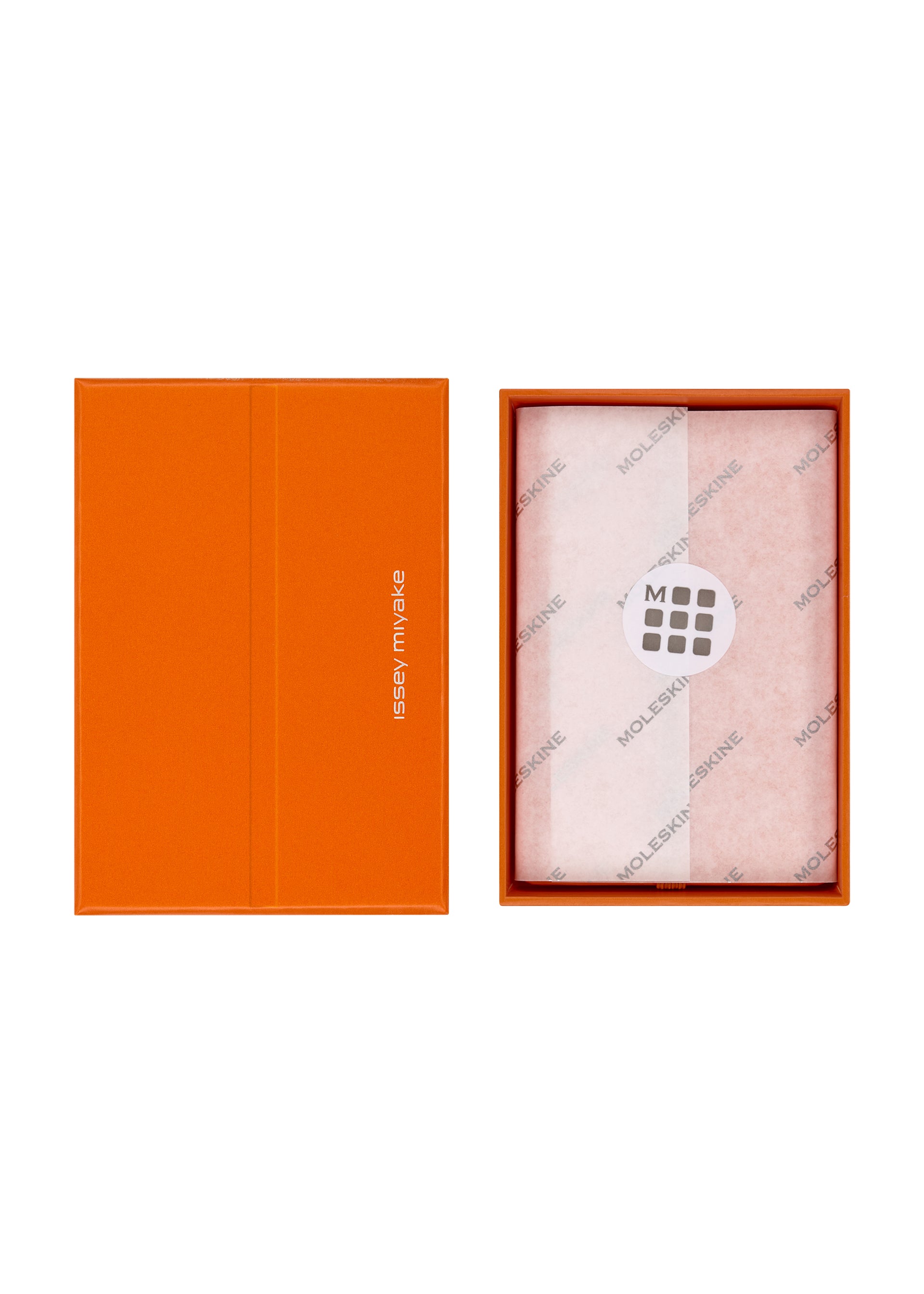 NOTE-A-NOTE Card Holder Cadmium Orange