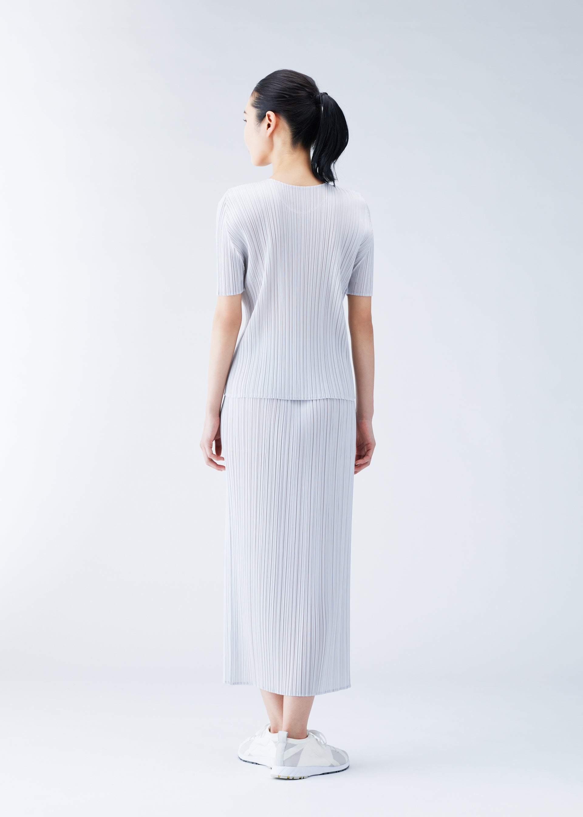 BASICS Skirt Light Grey