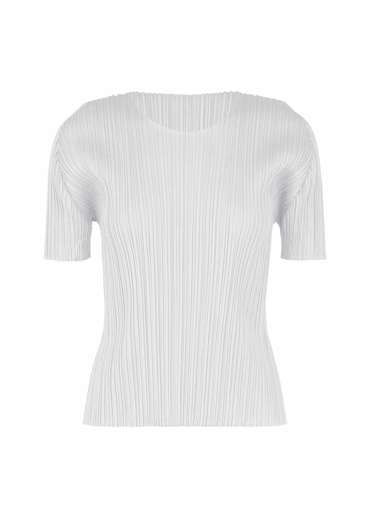美品 PLEATS PLEASE ISSEY MIYAKE トップス BASICS T-shirt Light Grey – The official ISSEY MIYAKE ONLINE STORE