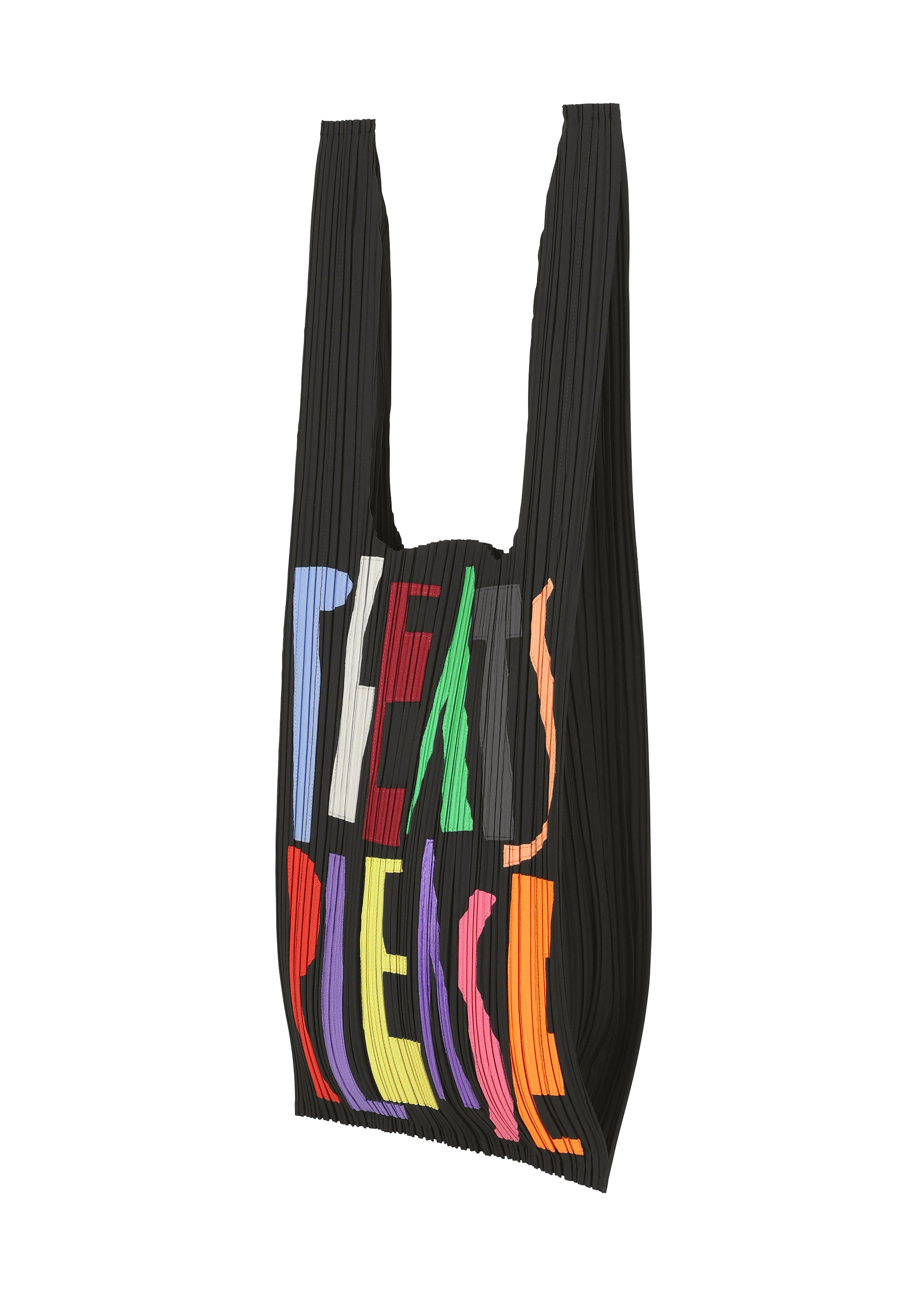 PATH PLEATS BAG Tote White