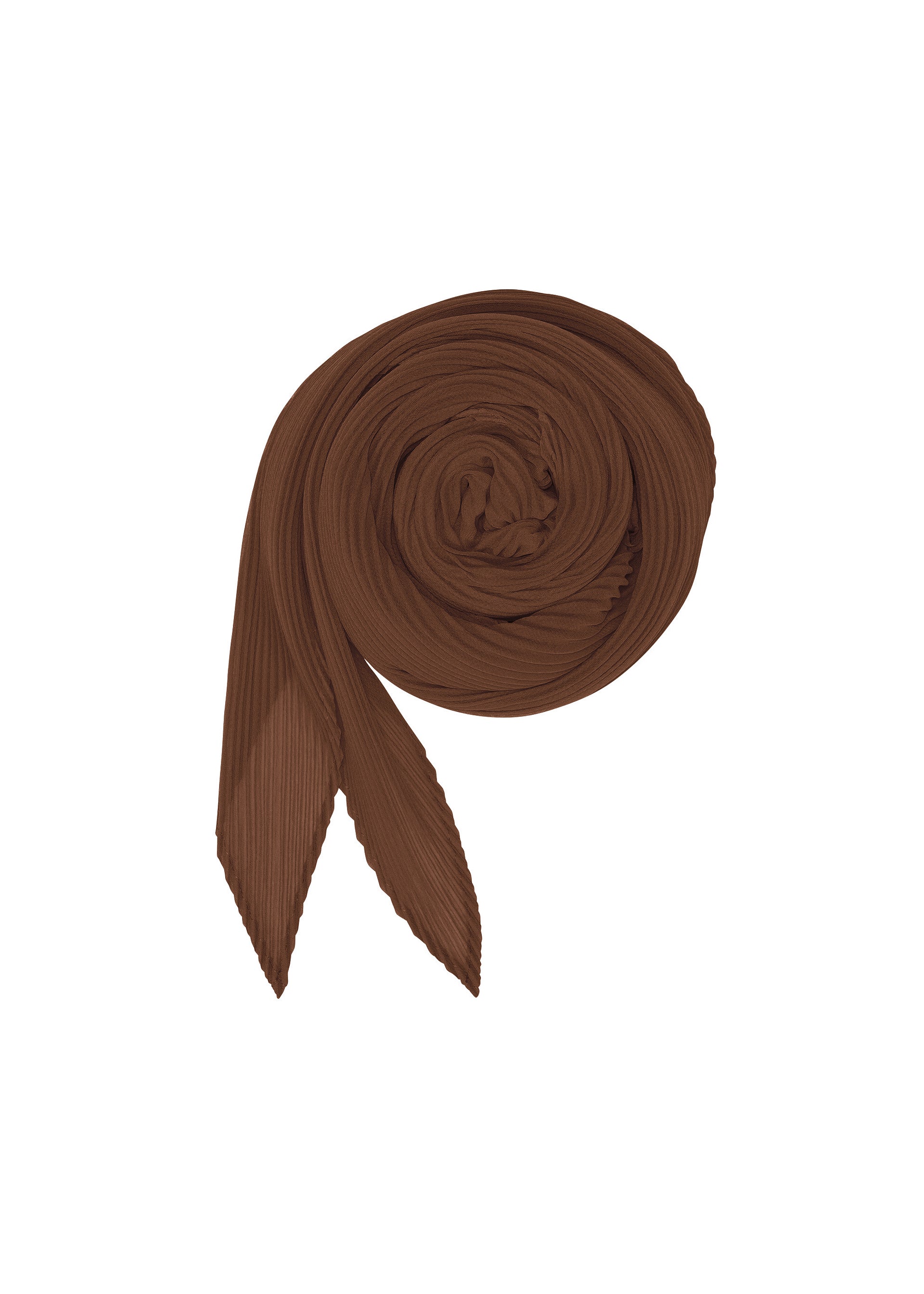 MONTHLY SCARF SEPTEMBER Stole Dark Brown