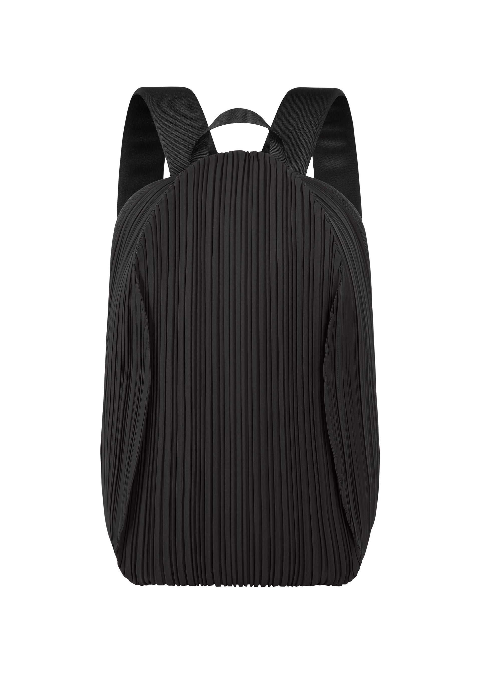OVAL PLEATS BACKPACK Backpack Black