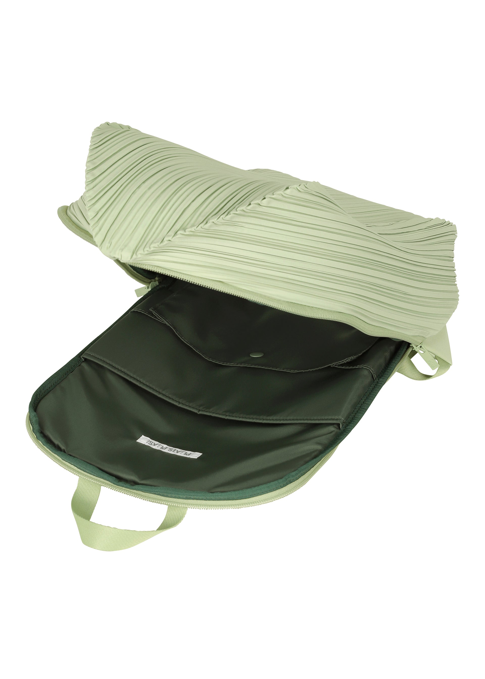 OVAL PLEATS BACKPACK Backpack Black