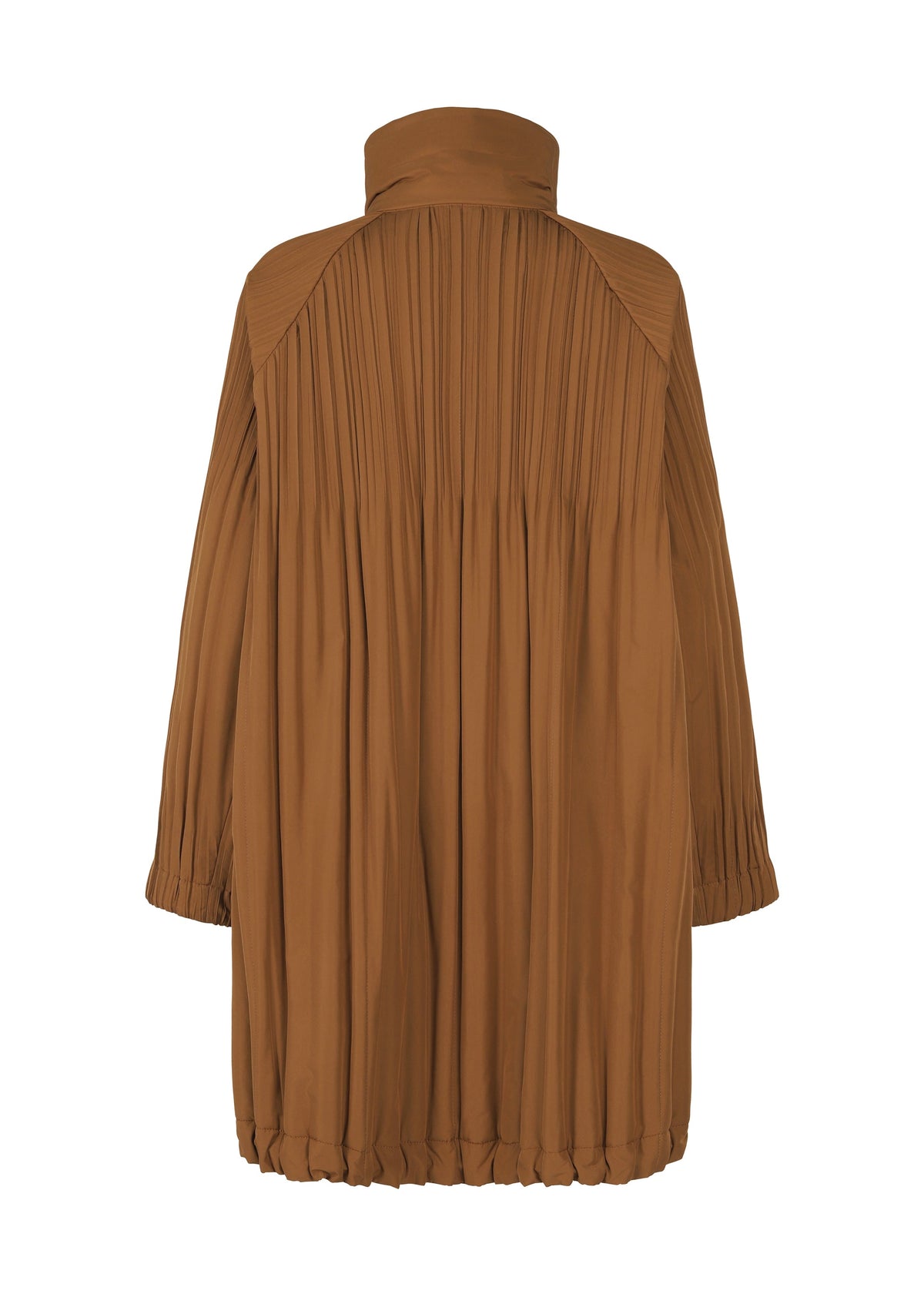 A detail shot of the PLEATS PLEASE ISSEY MIYAKE PADDED PLEATS COAT coat.