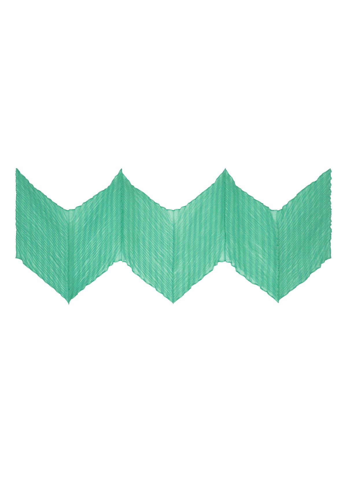 BOUMURA SHIBORI SCARF Stole Mint Green