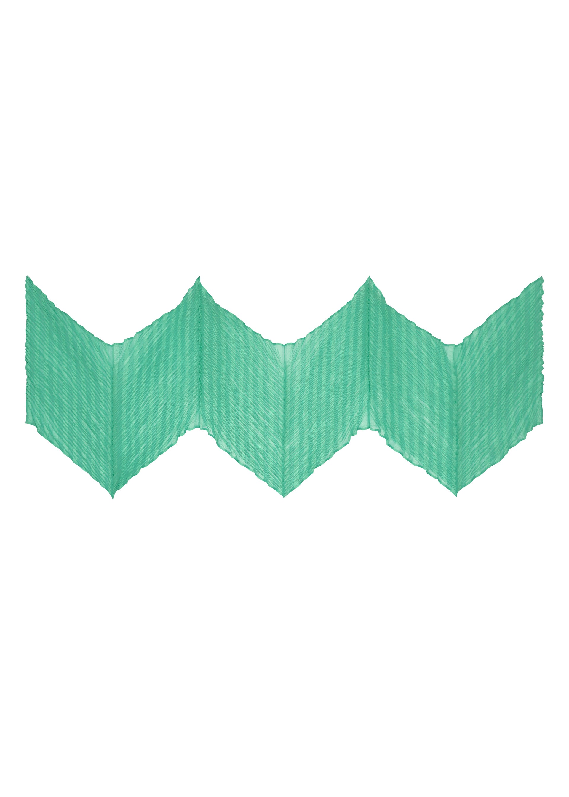 BOUMURA SHIBORI SCARF Stole Mint Green