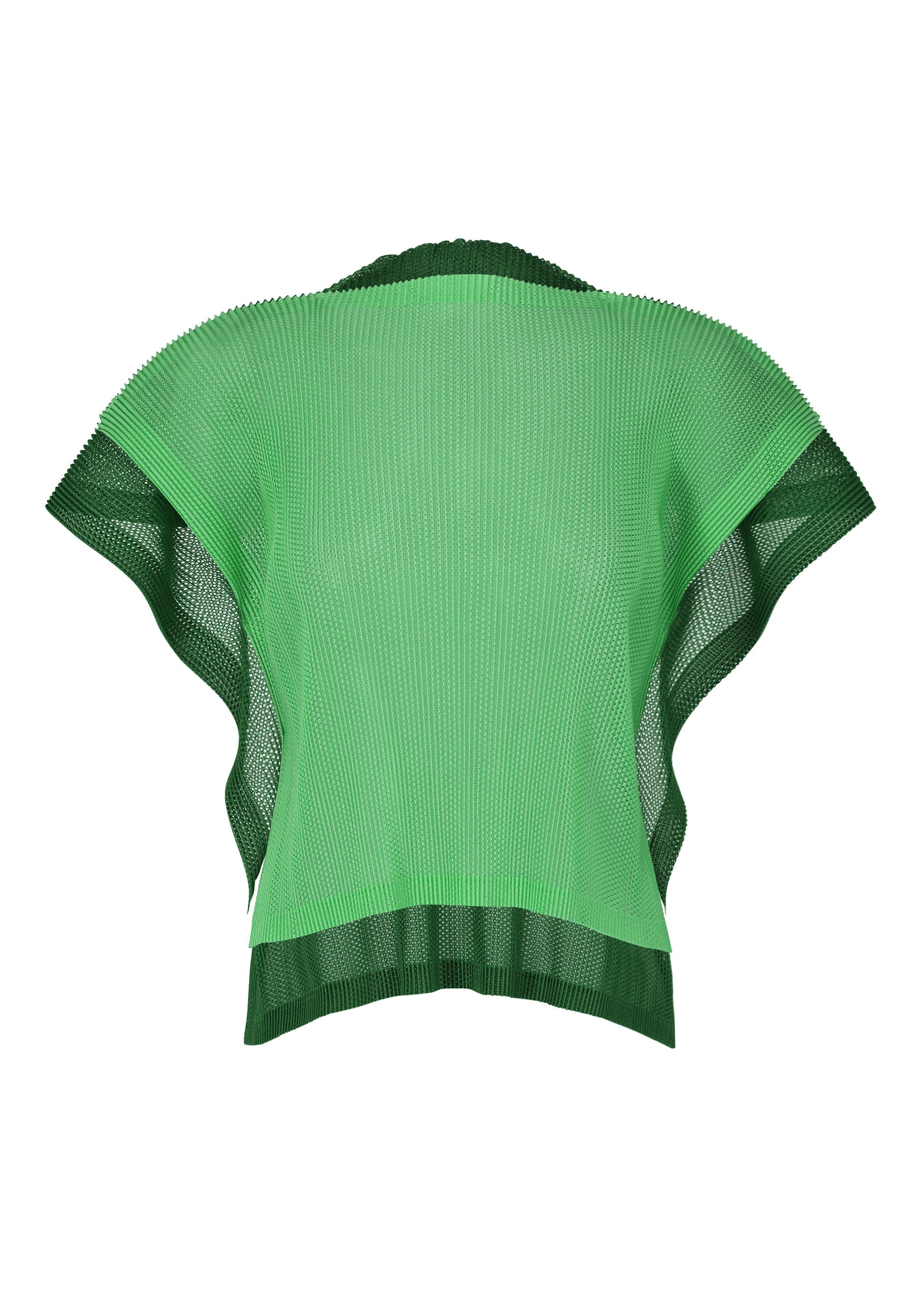 A product shot of the PLEATS PLEASE ISSEY MIYAKE SHEER SQUARE top in .