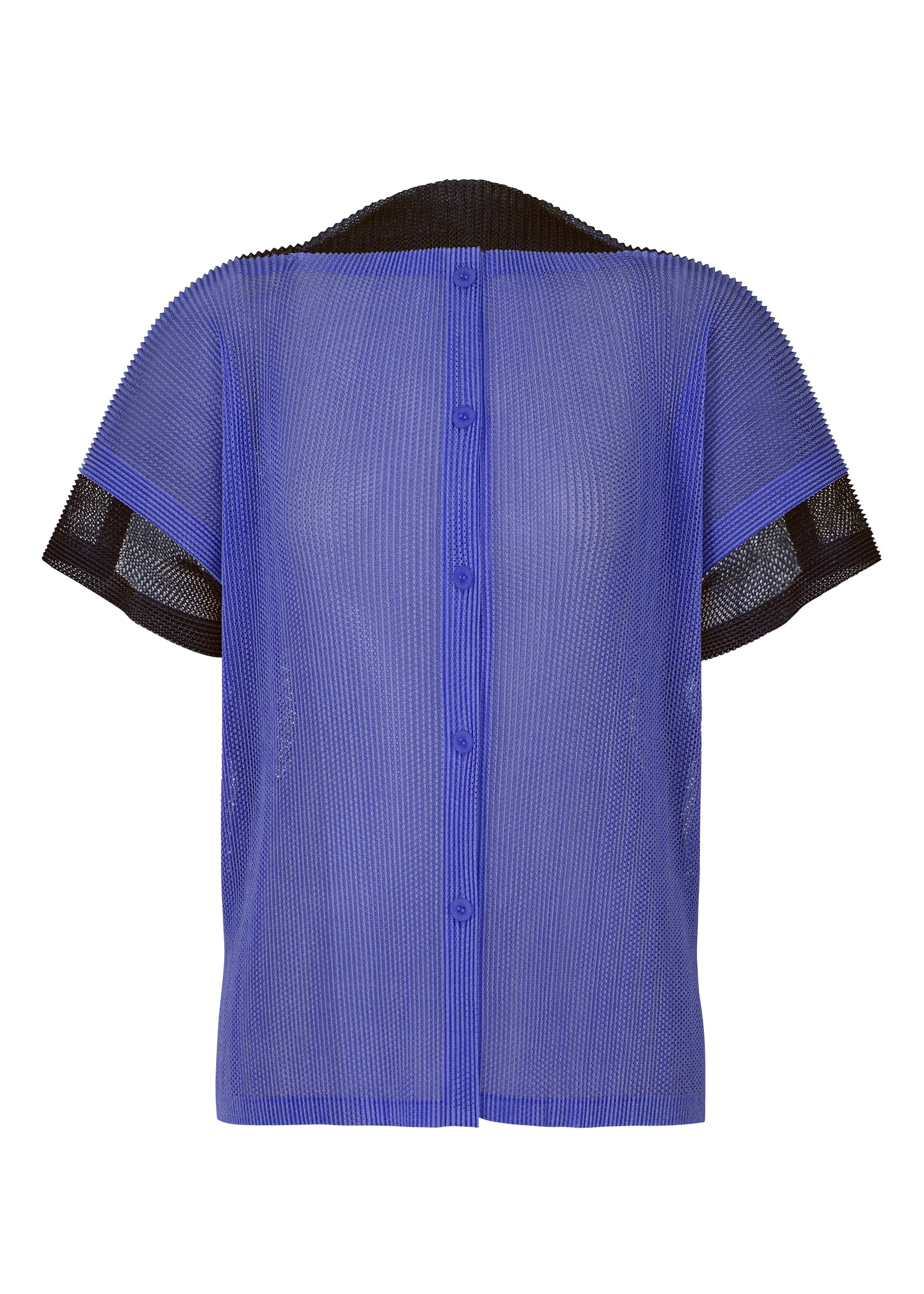 A product shot of the PLEATS PLEASE ISSEY MIYAKE SHEER SQUARE cardigan in .