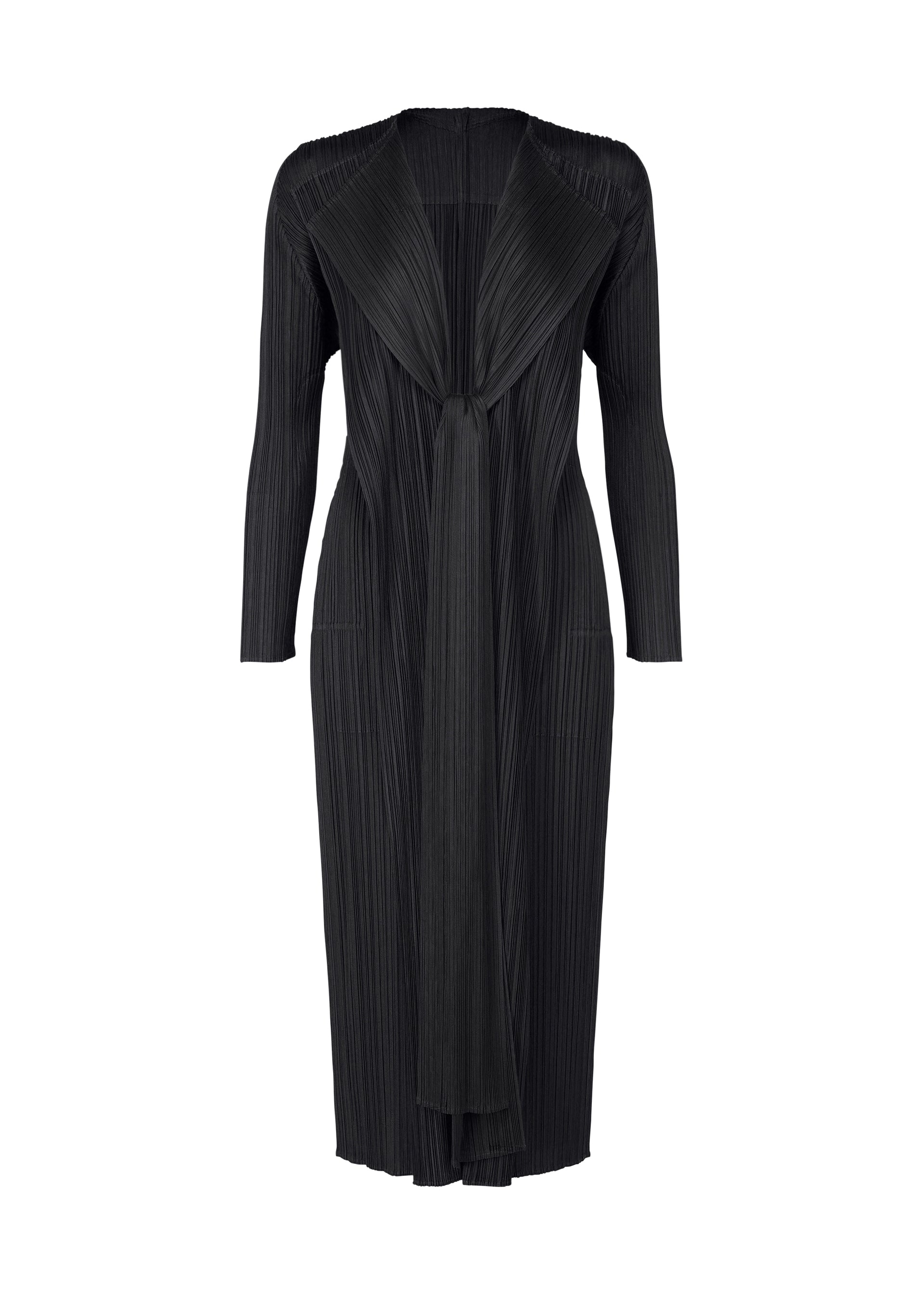 MERRY BICOLOR Coat Black