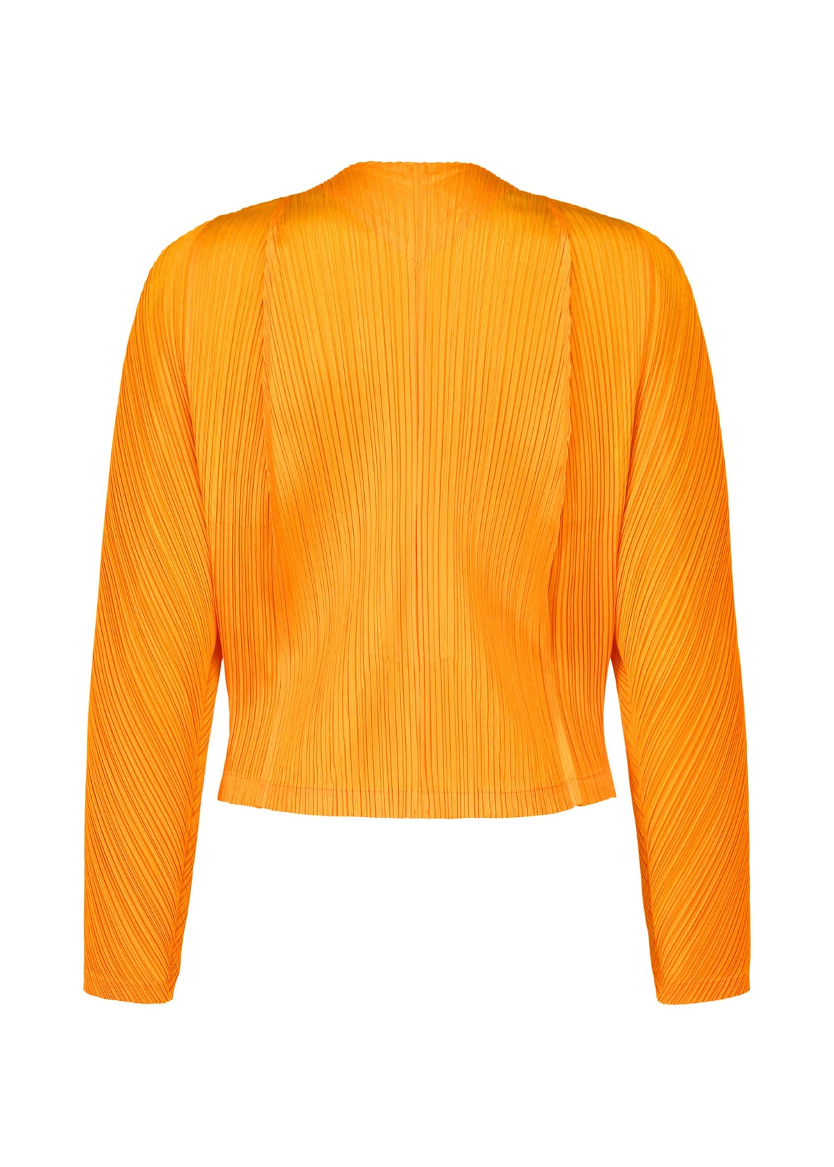 A detail shot of the PLEATS PLEASE ISSEY MIYAKE LANTERN jacket.