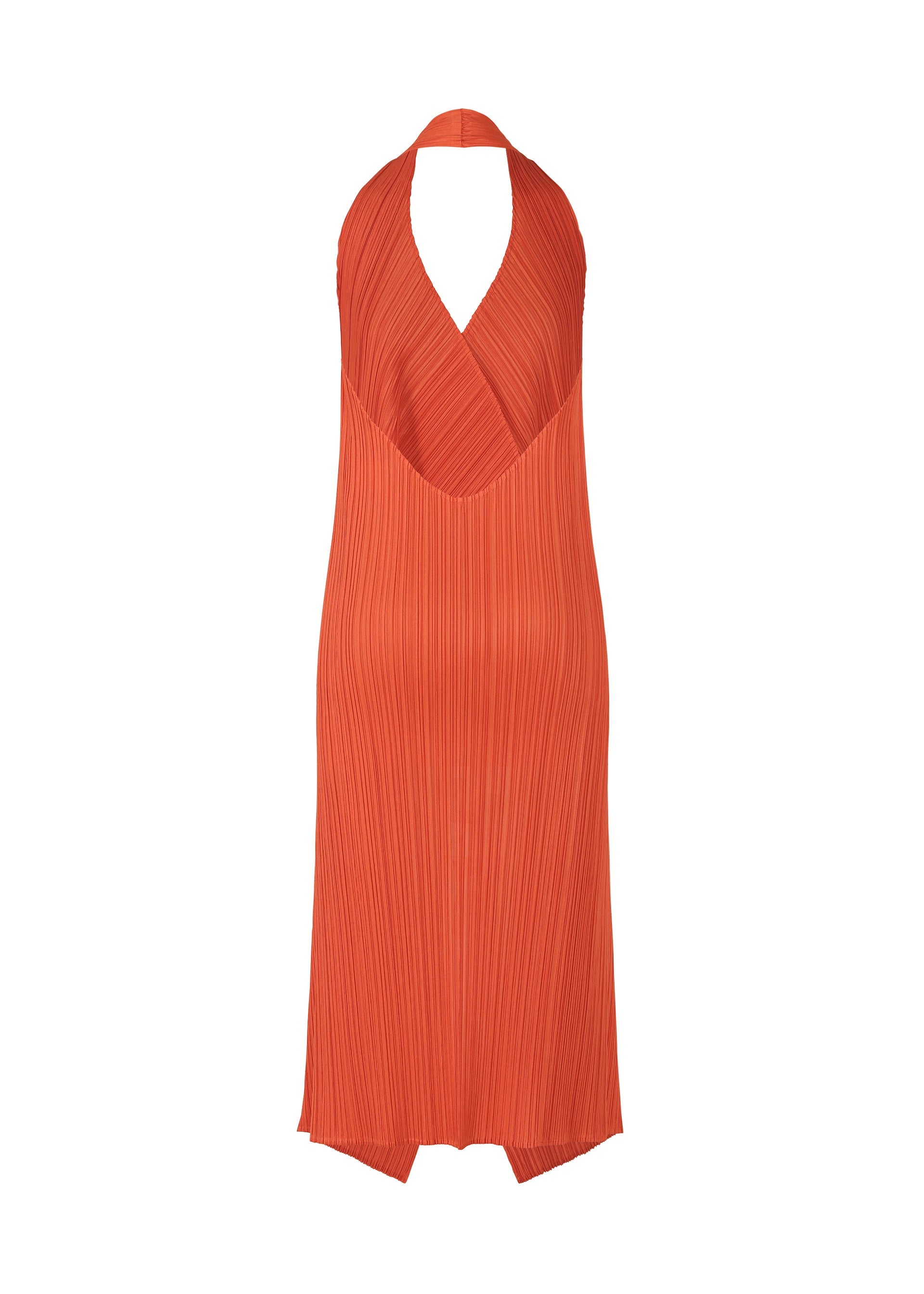 A detail shot of the PLEATS PLEASE ISSEY MIYAKE MONTHLY COLORS FEBRUARY vest.