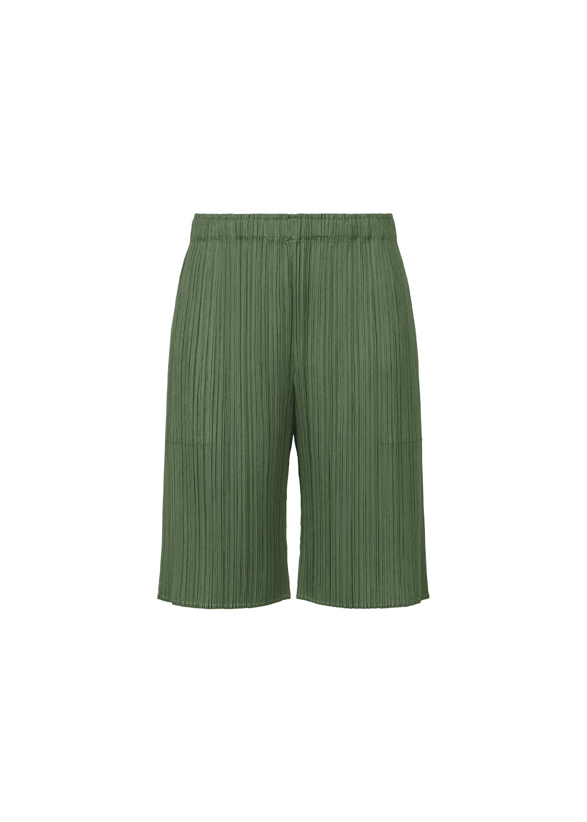 A product shot of the PLEATS PLEASE ISSEY MIYAKE MONTHLY COLORS : JUNE trousers in .