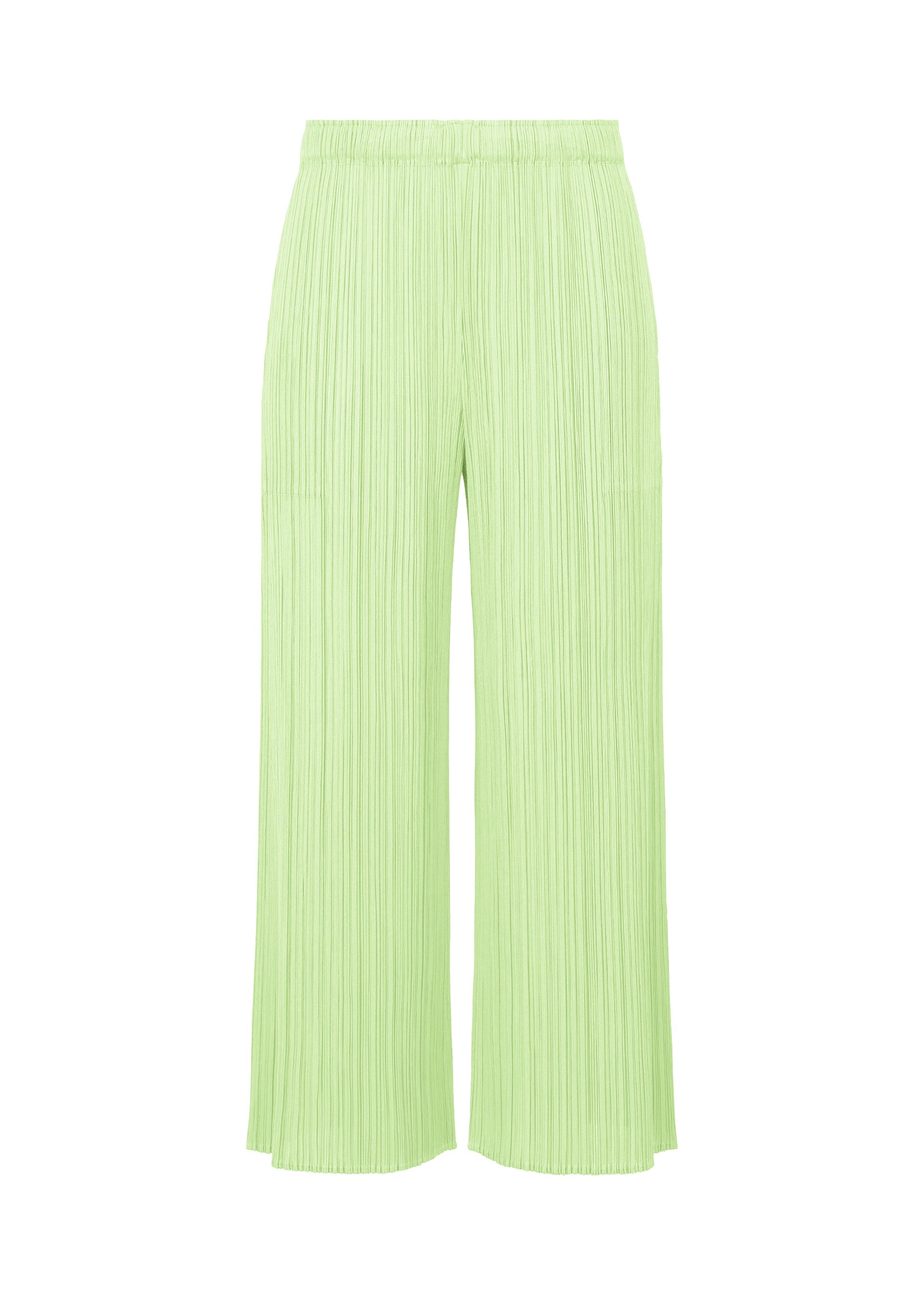 A product shot of the PLEATS PLEASE ISSEY MIYAKE MONTHLY COLORS : JUNE trousers in .