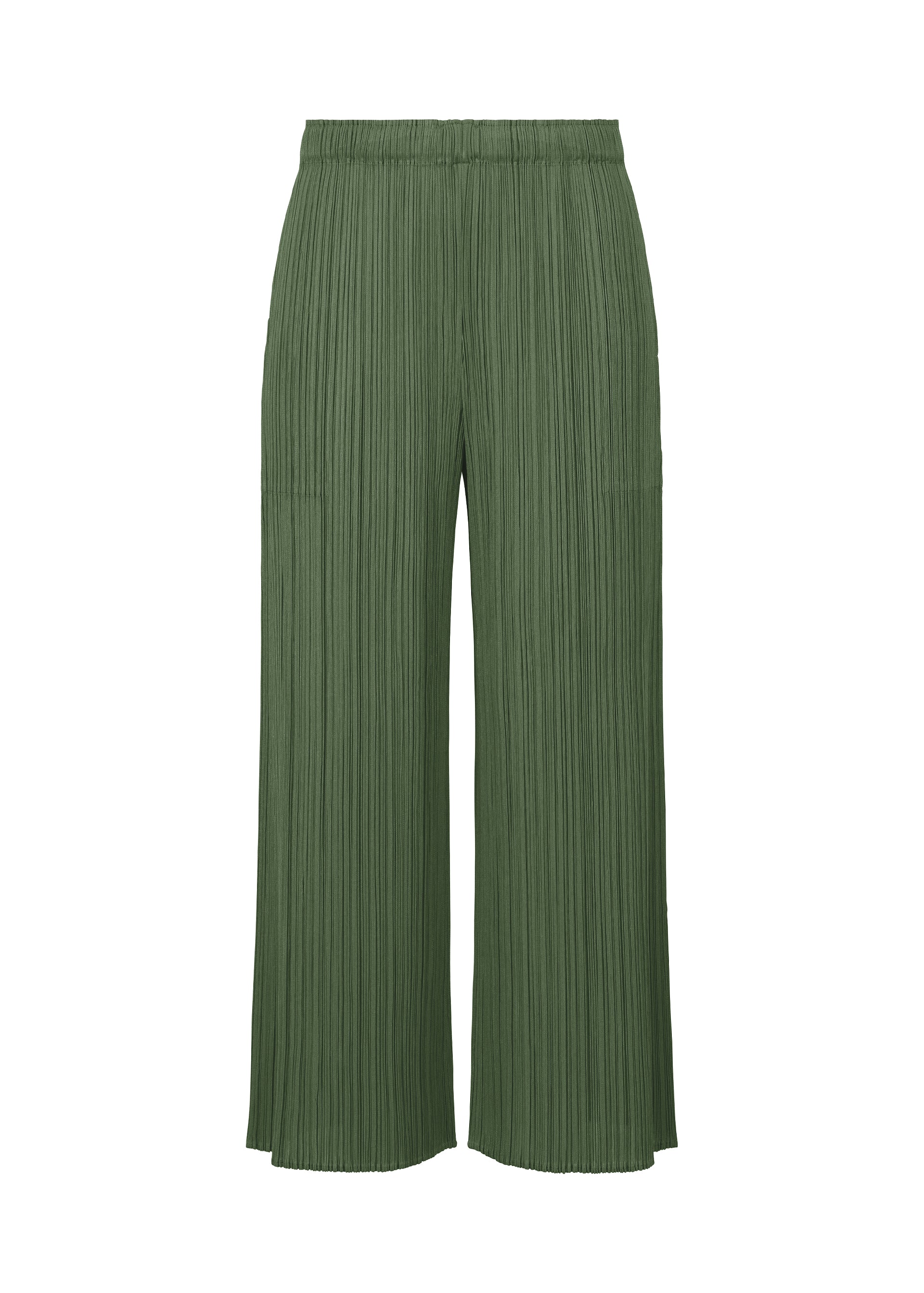 A product shot of the PLEATS PLEASE ISSEY MIYAKE MONTHLY COLORS : JUNE trousers in .