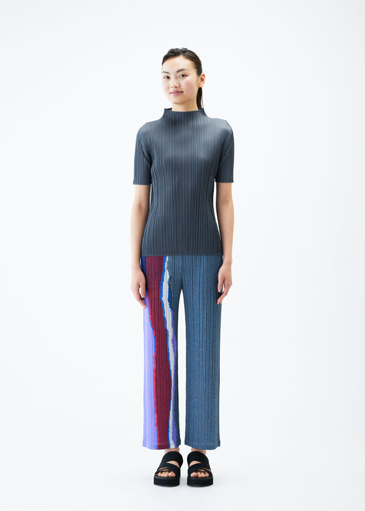 GRAINY COLORS Trousers Dark Blue Grey