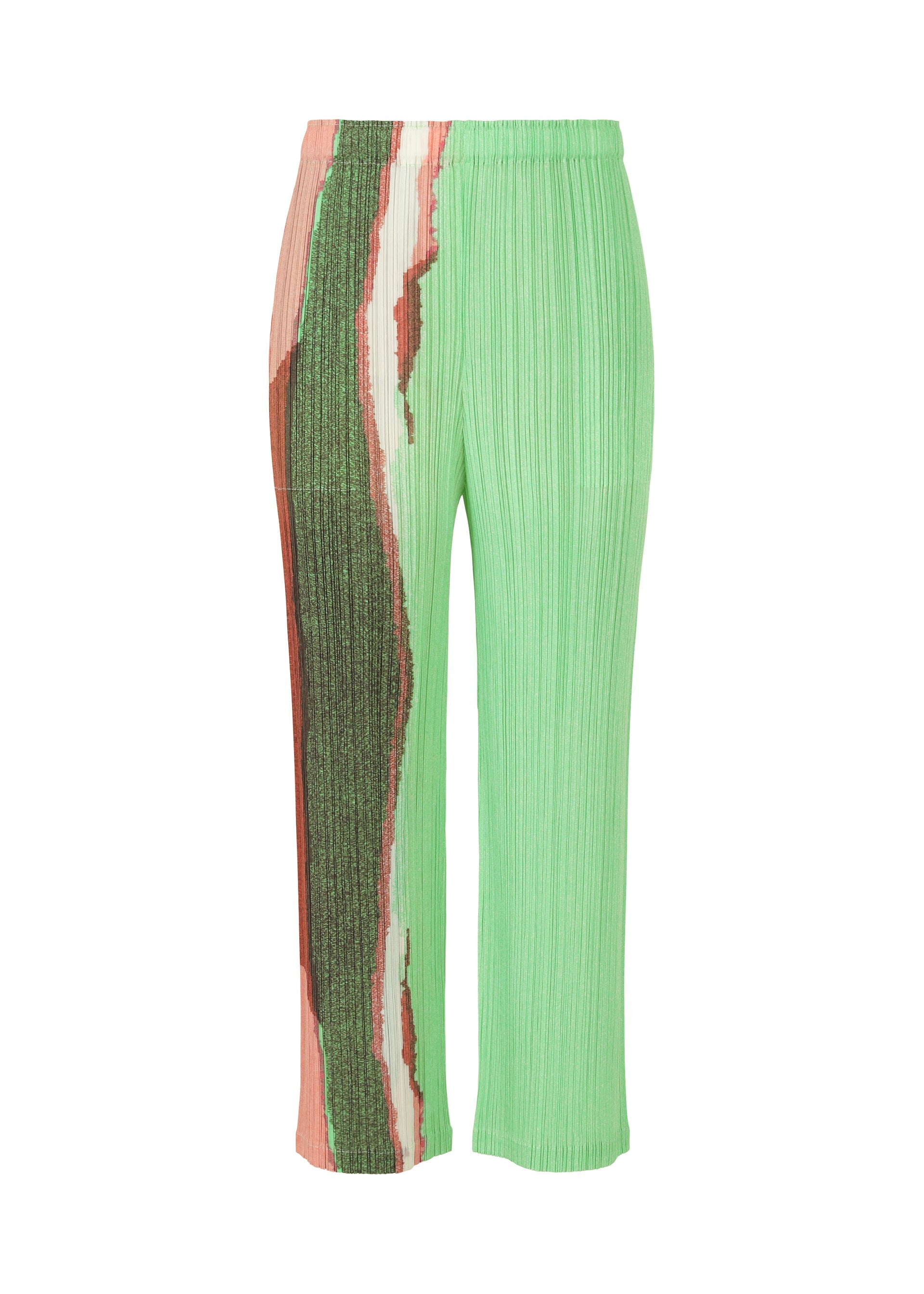 A product shot of the PLEATS PLEASE ISSEY MIYAKE GRAINY COLORS trousers in .