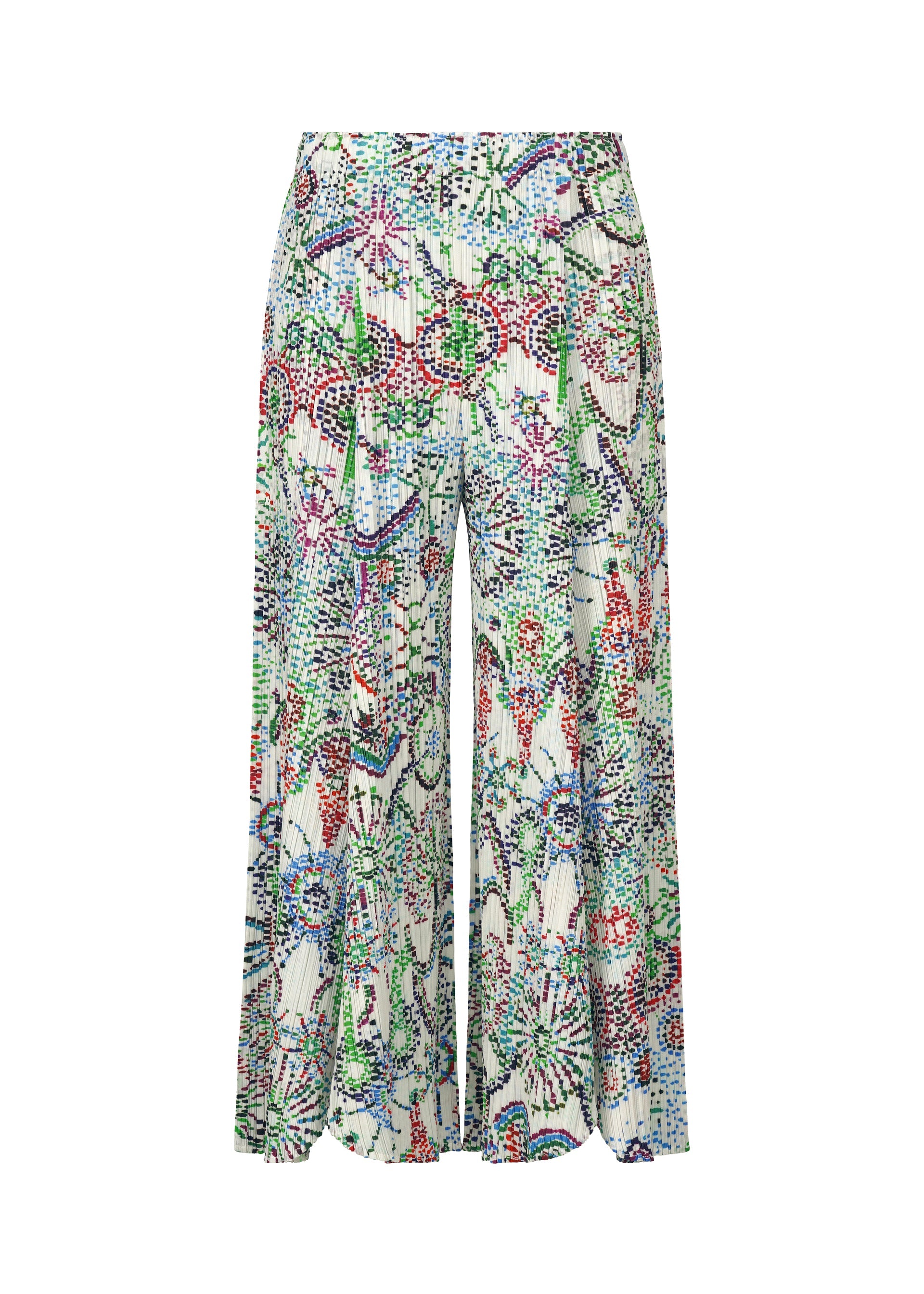 A product shot of the PLEATS PLEASE ISSEY MIYAKE LIGHT FESTIVAL trousers in .