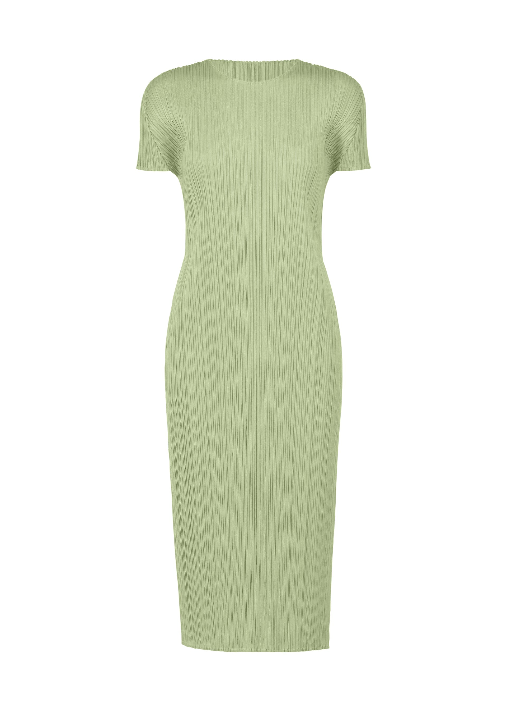 A product shot of the PLEATS PLEASE ISSEY MIYAKE MONTHLY COLORS : JUNE dress in .