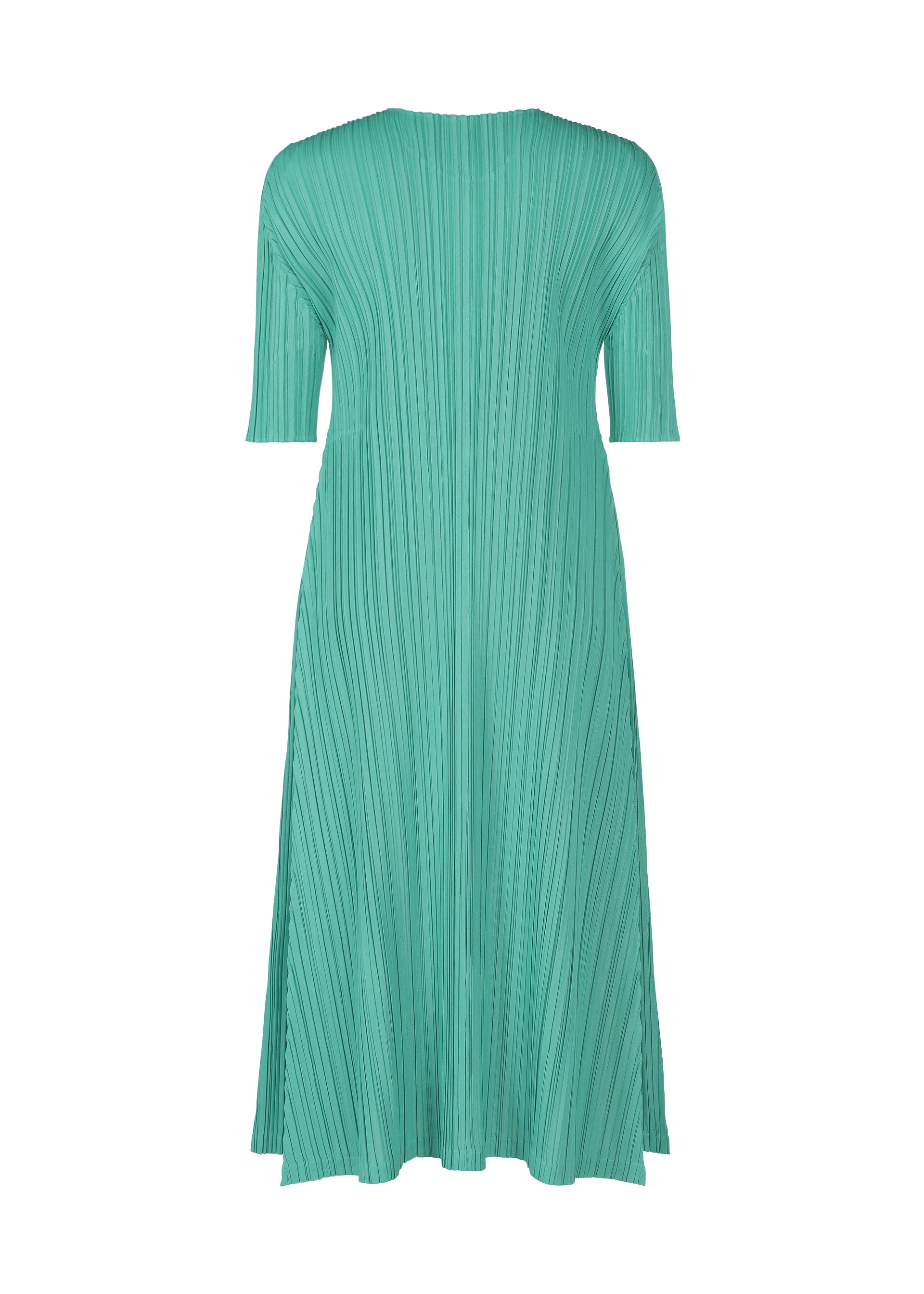 MELLOW PLEATS Dress Blue Grey