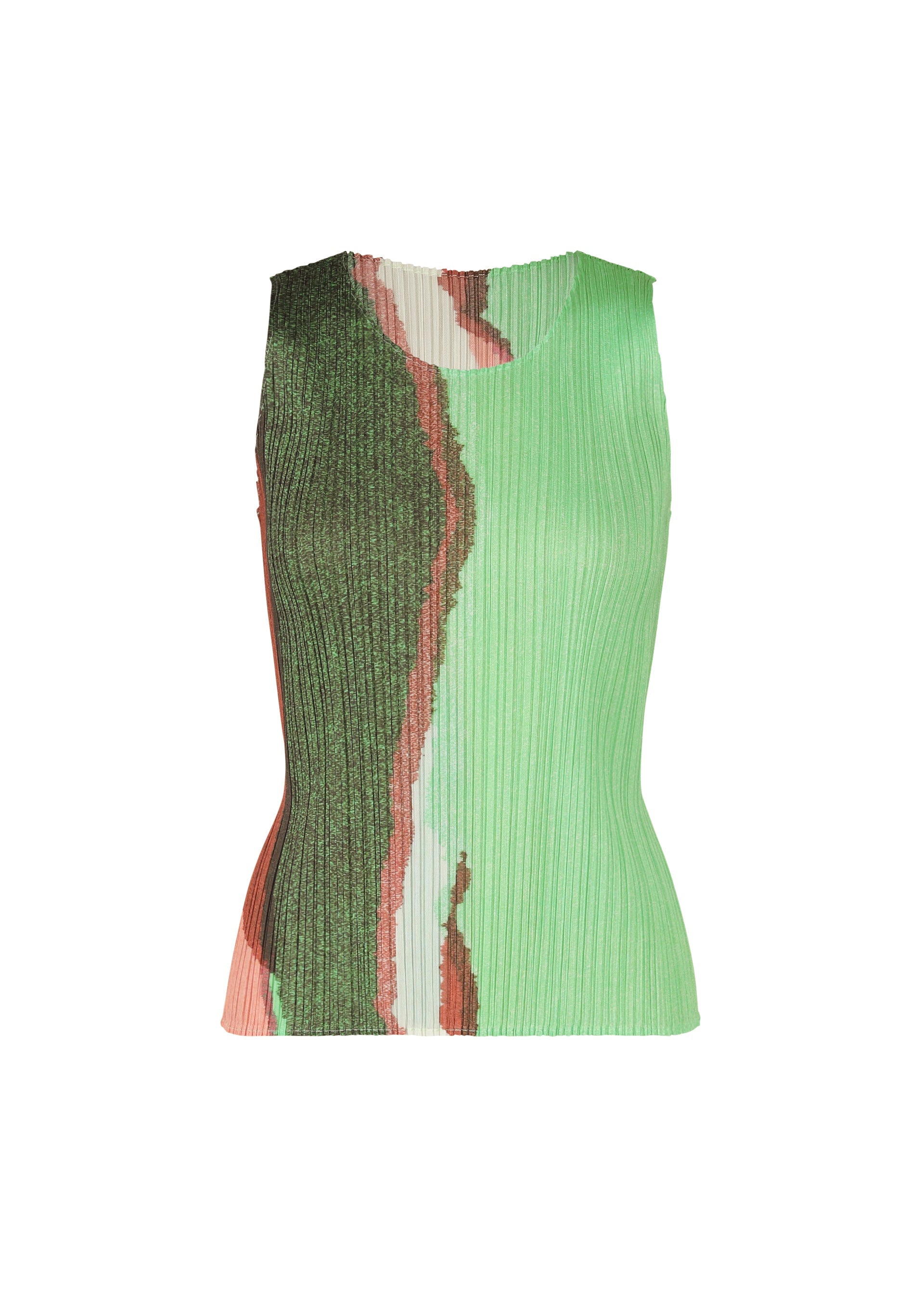 A product shot of the PLEATS PLEASE ISSEY MIYAKE GRAINY COLORS top in .