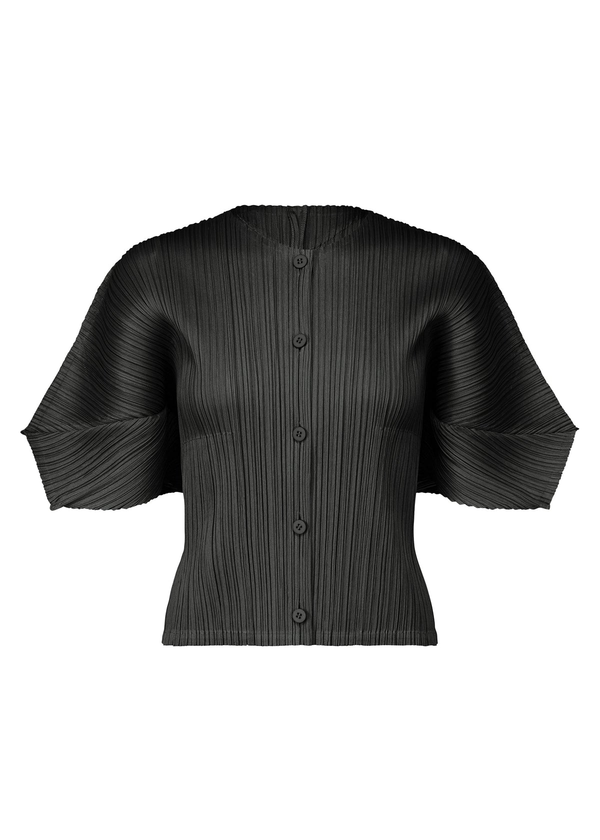 A product shot of the PLEATS PLEASE ISSEY MIYAKE MONTHLY COLORS APRIL cardigan in .