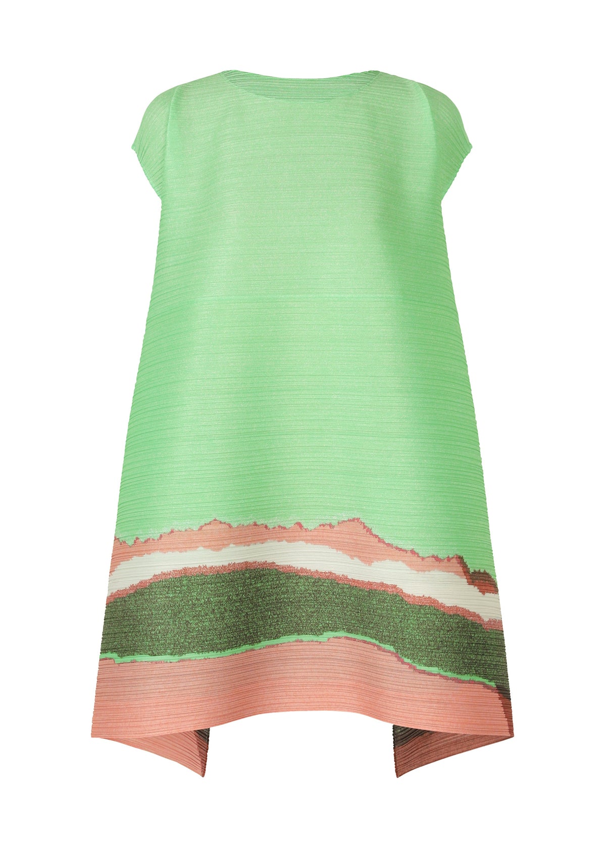 A product shot of the PLEATS PLEASE ISSEY MIYAKE GRAINY COLORS tunic in .