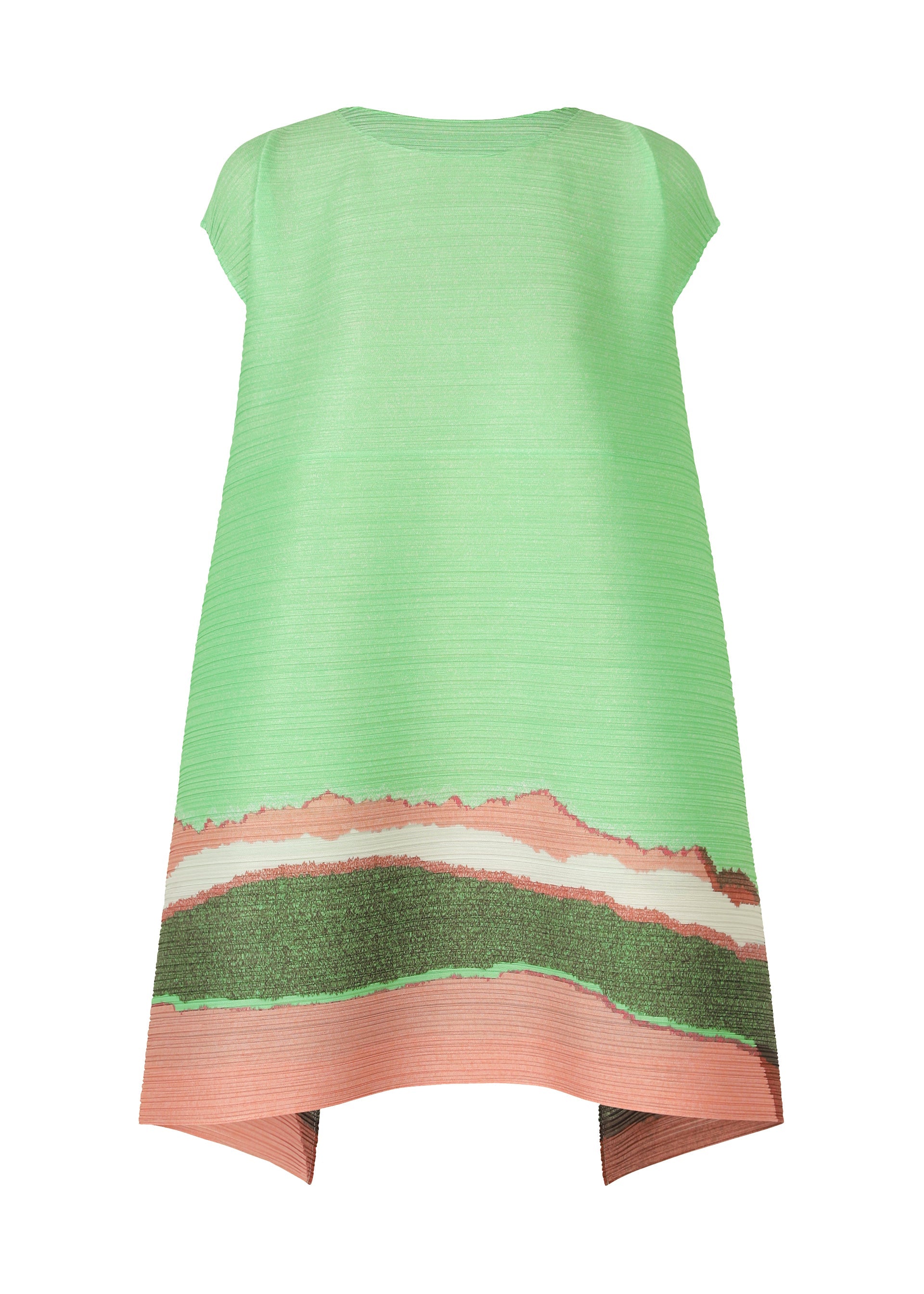 A product shot of the PLEATS PLEASE ISSEY MIYAKE GRAINY COLORS tunic in .
