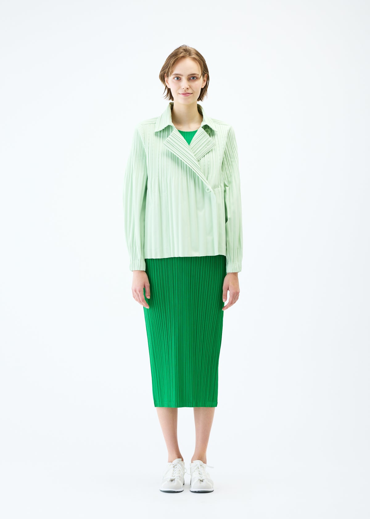 SMOOTH COAT Jacket Pastel Green
