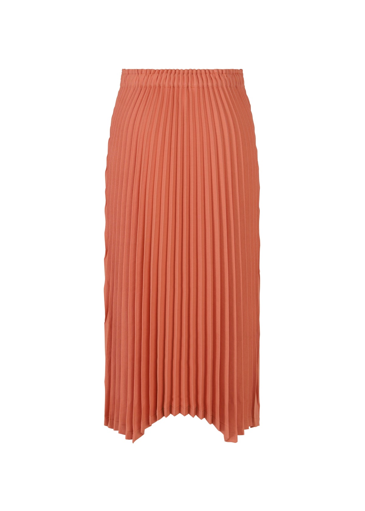 A detail shot of the PLEATS PLEASE ISSEY MIYAKE CIRCULAR skirt.