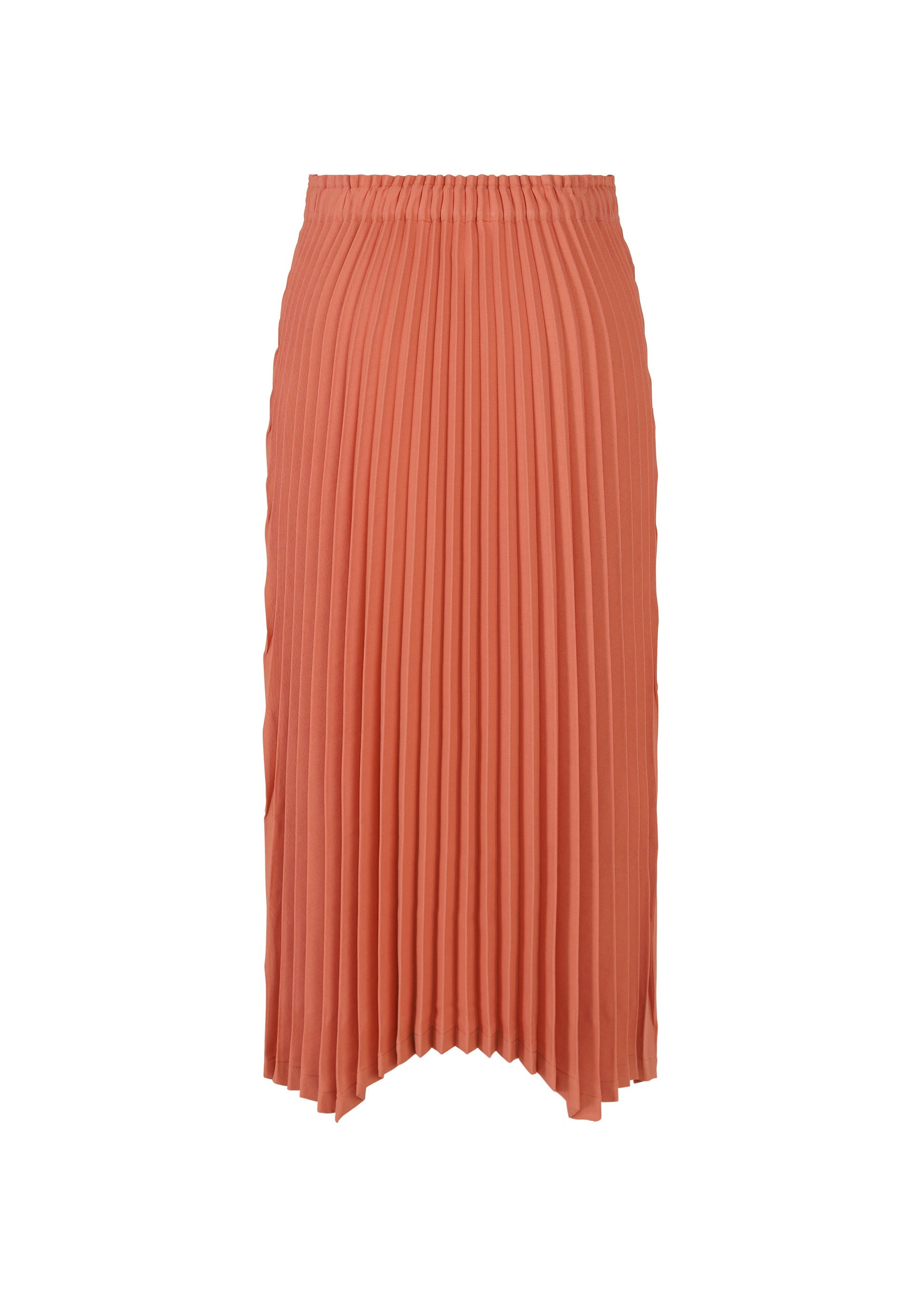 A detail shot of the PLEATS PLEASE ISSEY MIYAKE CIRCULAR skirt.