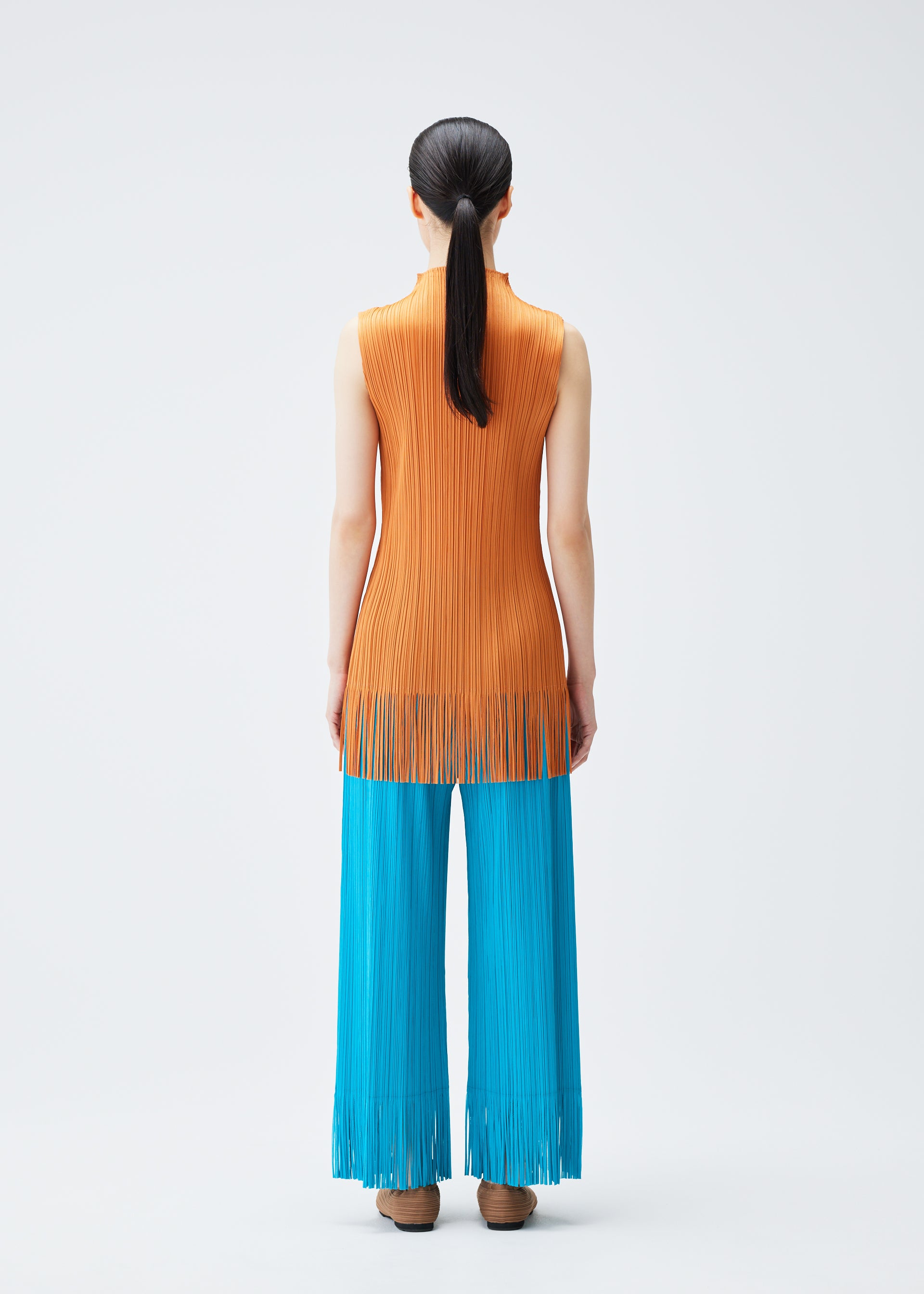 WAVE Trousers Turquoise Blue