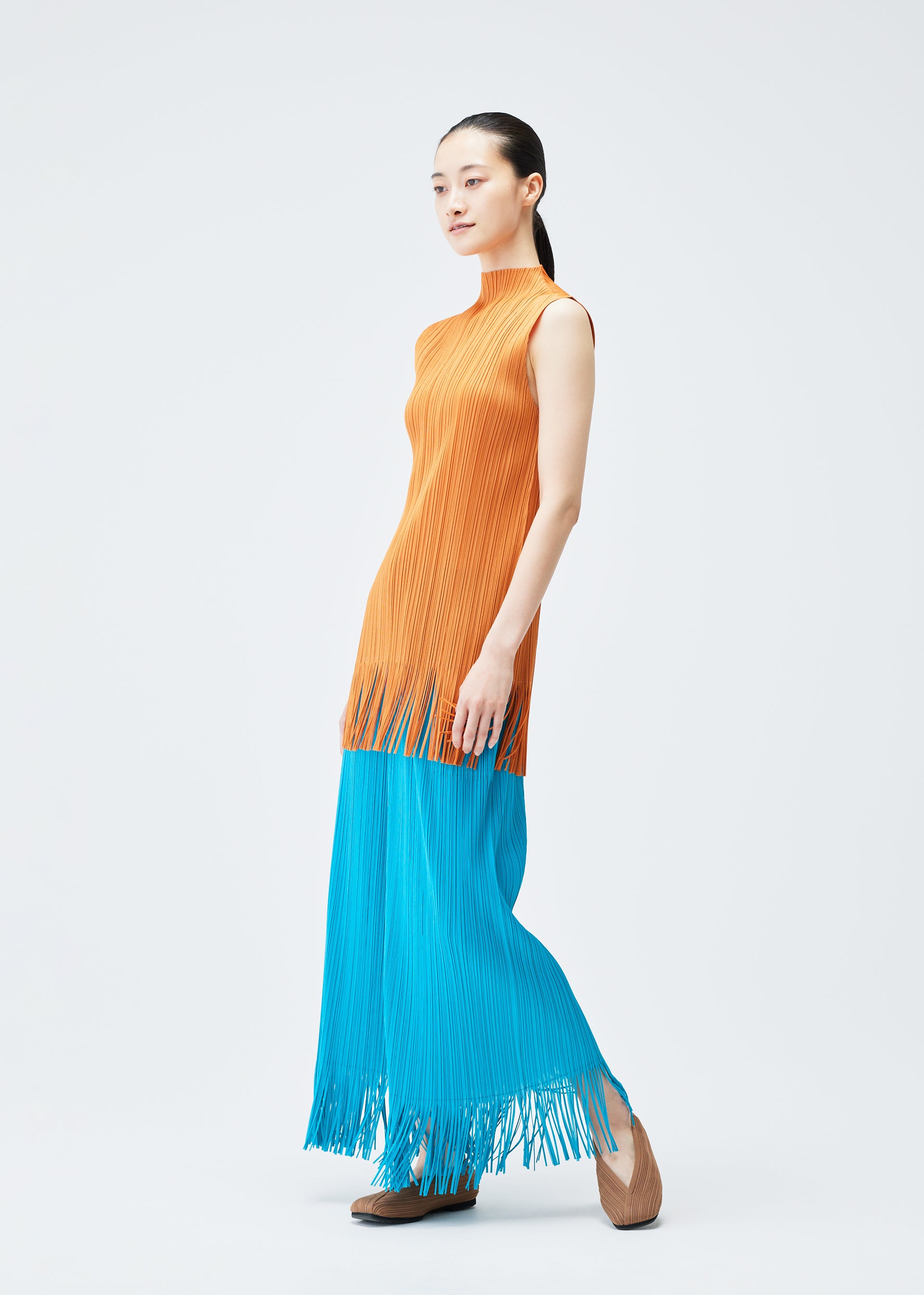 WAVE Trousers Turquoise Blue