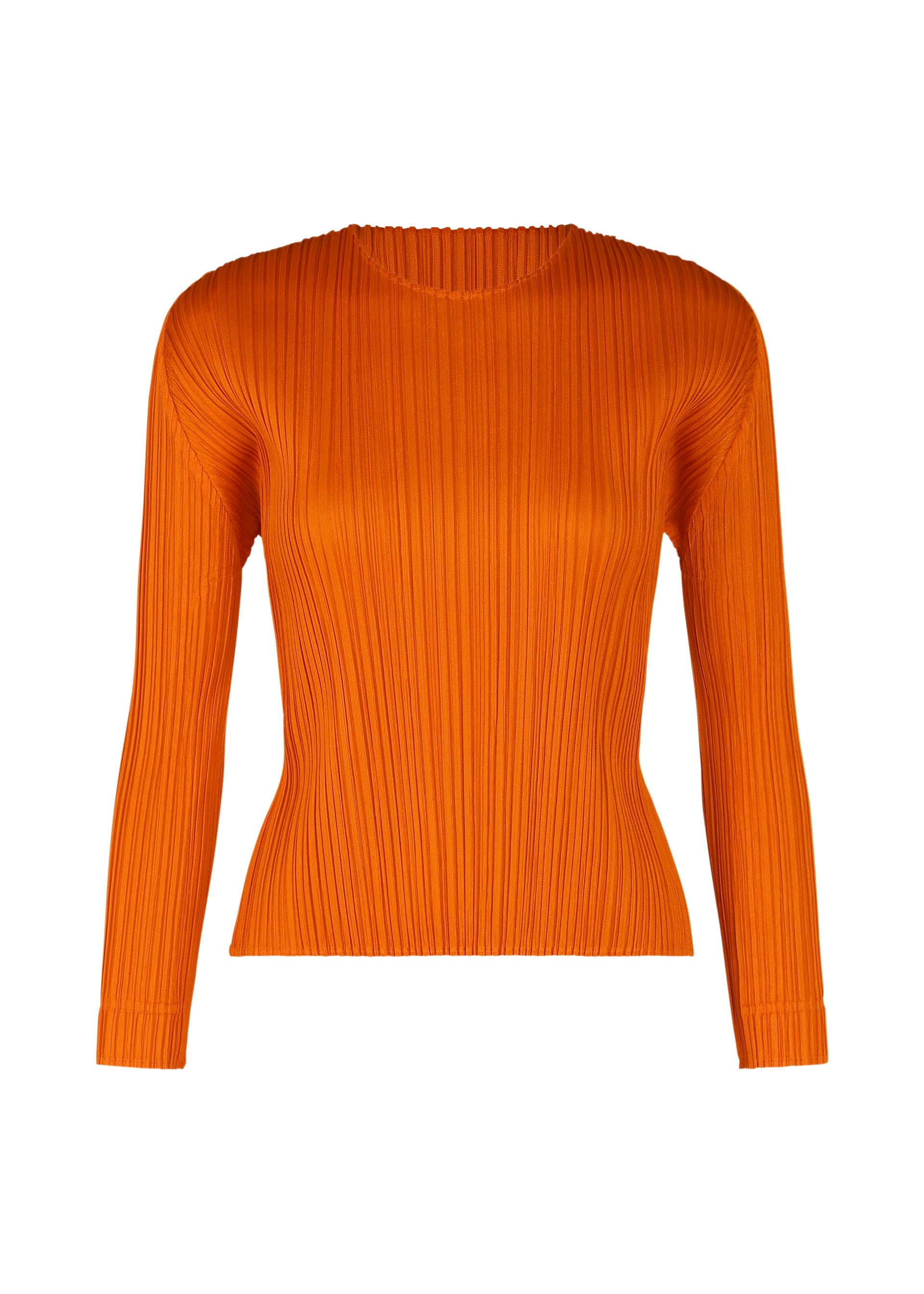 MONTHLY COLORS : DECEMBER Long-sleeved Top Orange – The official