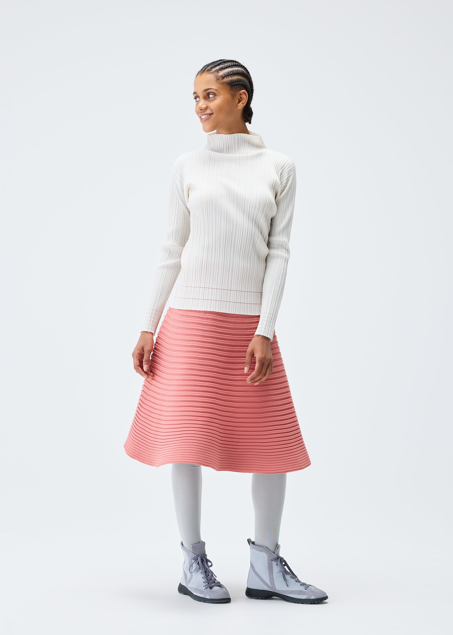 BOUNCE KNIT Skirt Turquoise Green