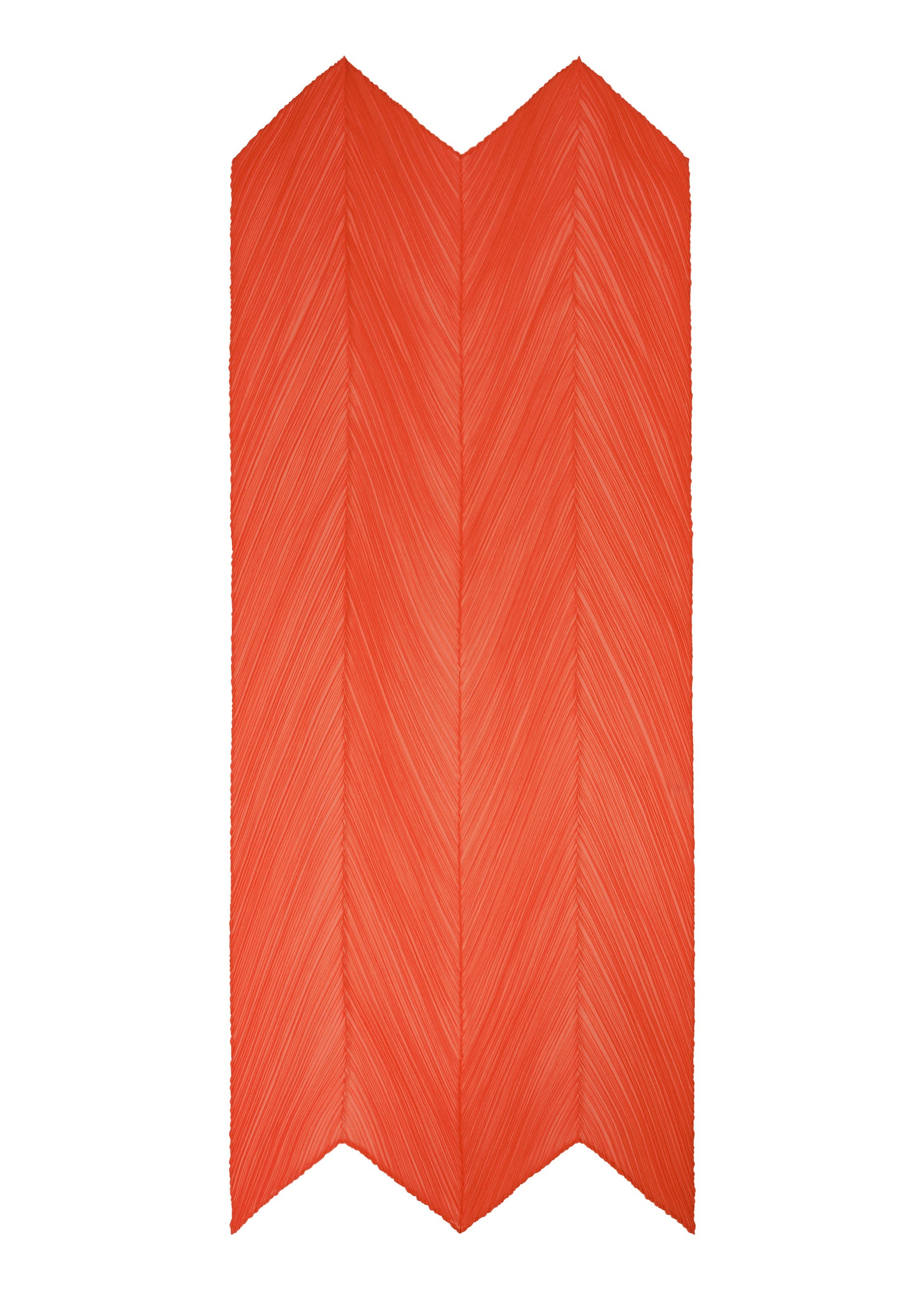 A detail shot of the PLEATS PLEASE ISSEY MIYAKE MONTHLY SCARF JULY stole.