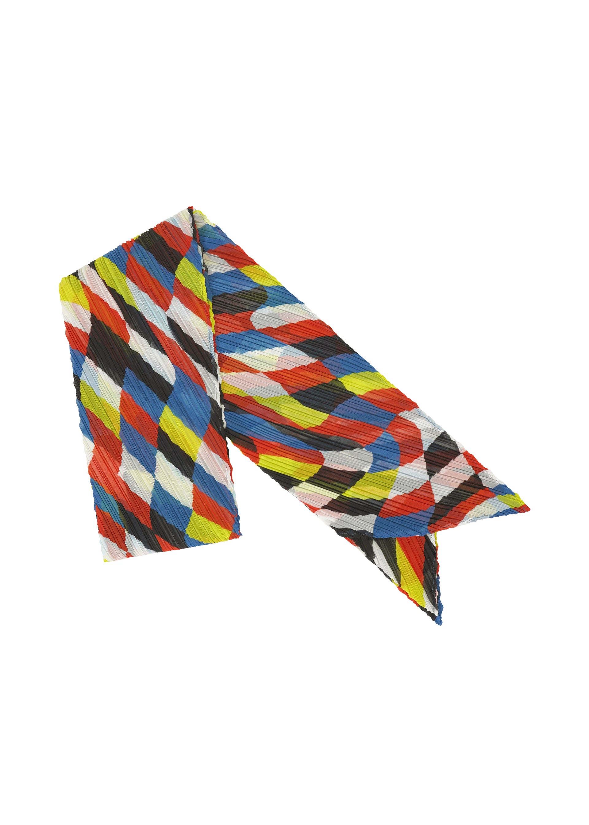 DANCING SQUARE SCARF Stole Multi