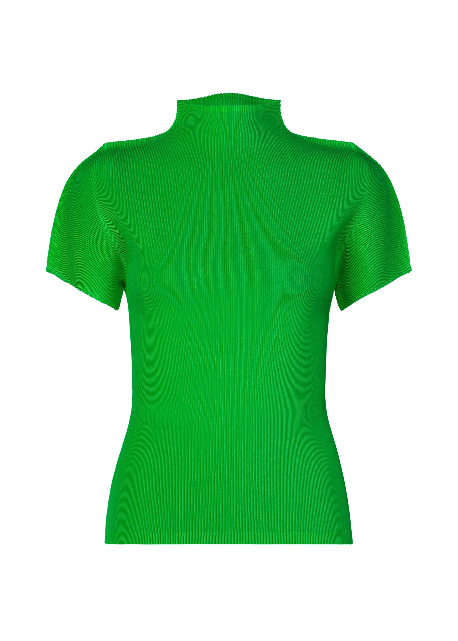 MIST APRIL Mock Neckline Top Green – The official ISSEY MIYAKE