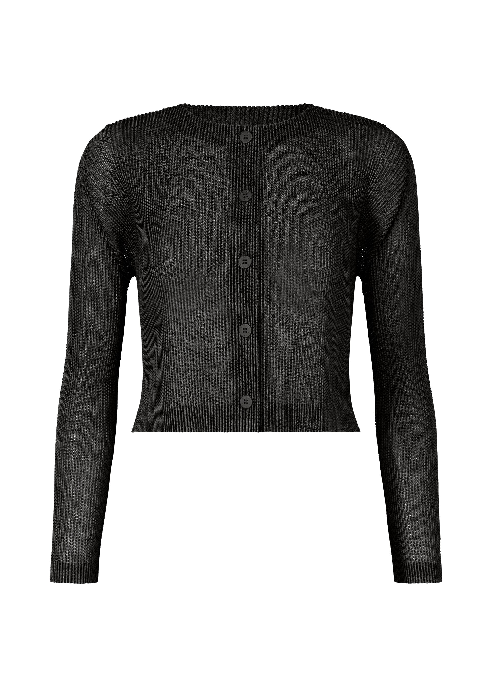 TATAMI APRIL Cardigan Black – The official ISSEY MIYAKE ONLINE