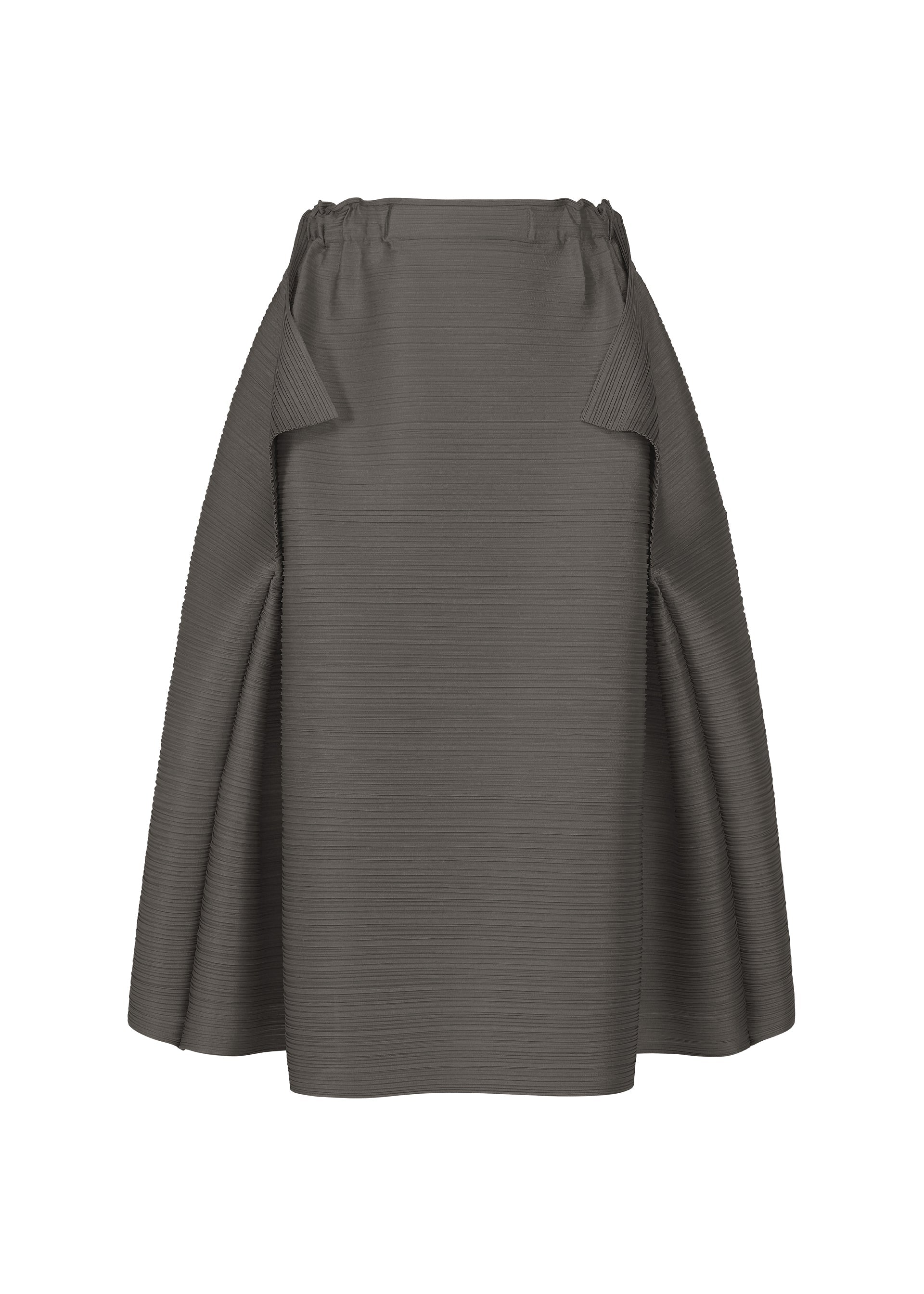BOUNCY BASKET Skirt Charcoal – The official ISSEY MIYAKE ONLINE