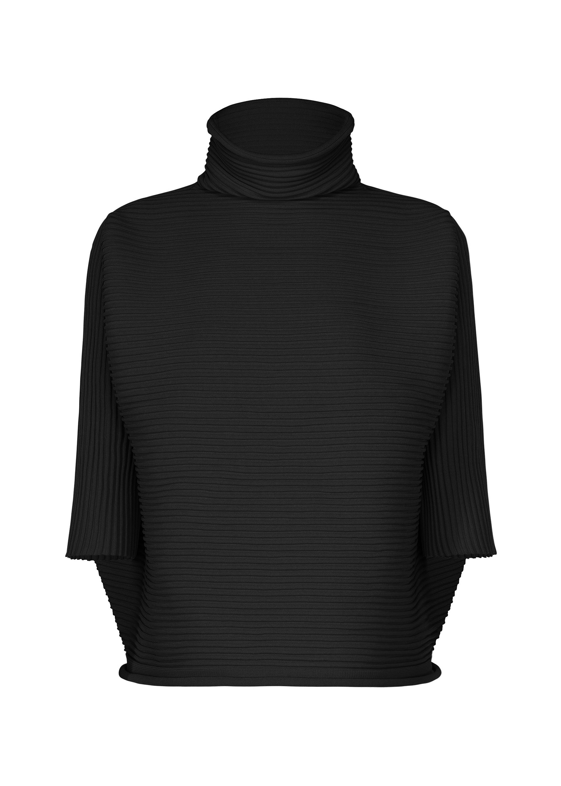 ZIG ZAG KNIT Top Black – The official ISSEY MIYAKE ONLINE STORE