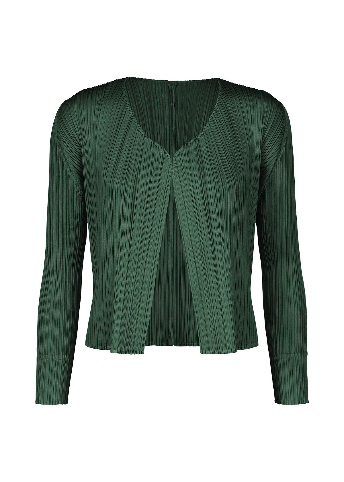 NEW COLORFUL BASICS 3 Cardigan Dark Green