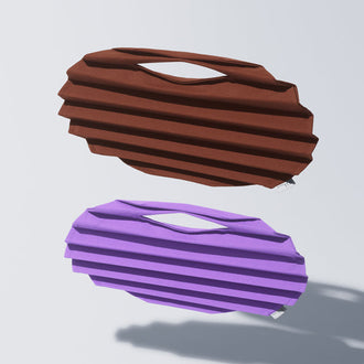 CIRCLE PLEATS BAG